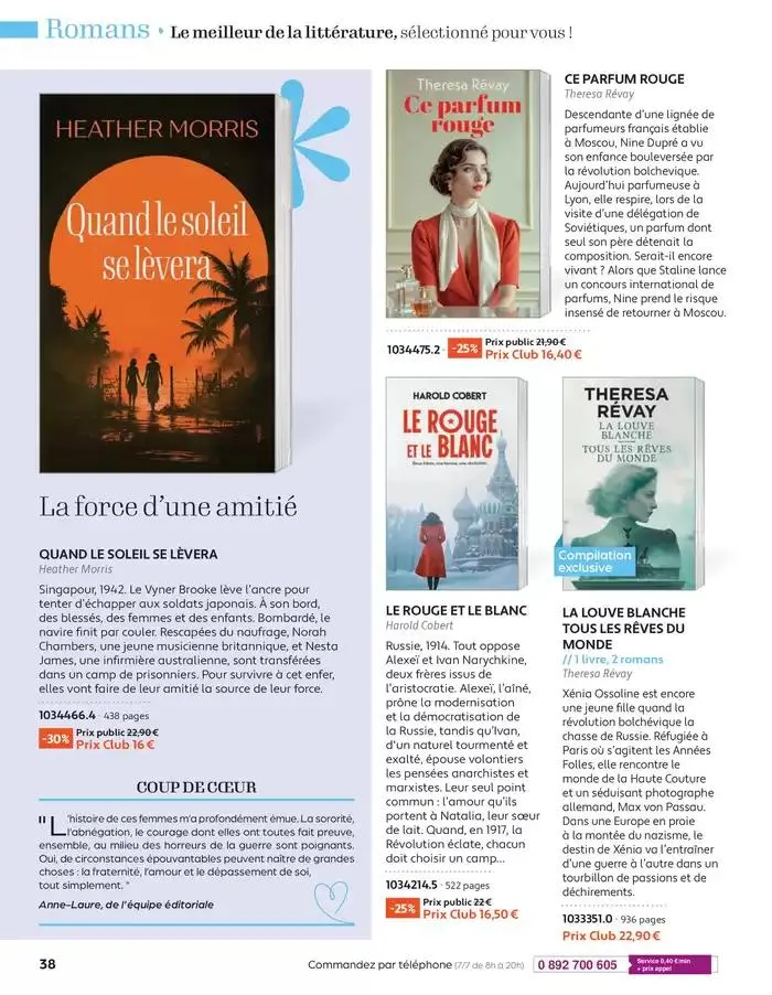 Mars - Avril 2025 du 4 mars au 30 avril 2025 - Catalogue page 38