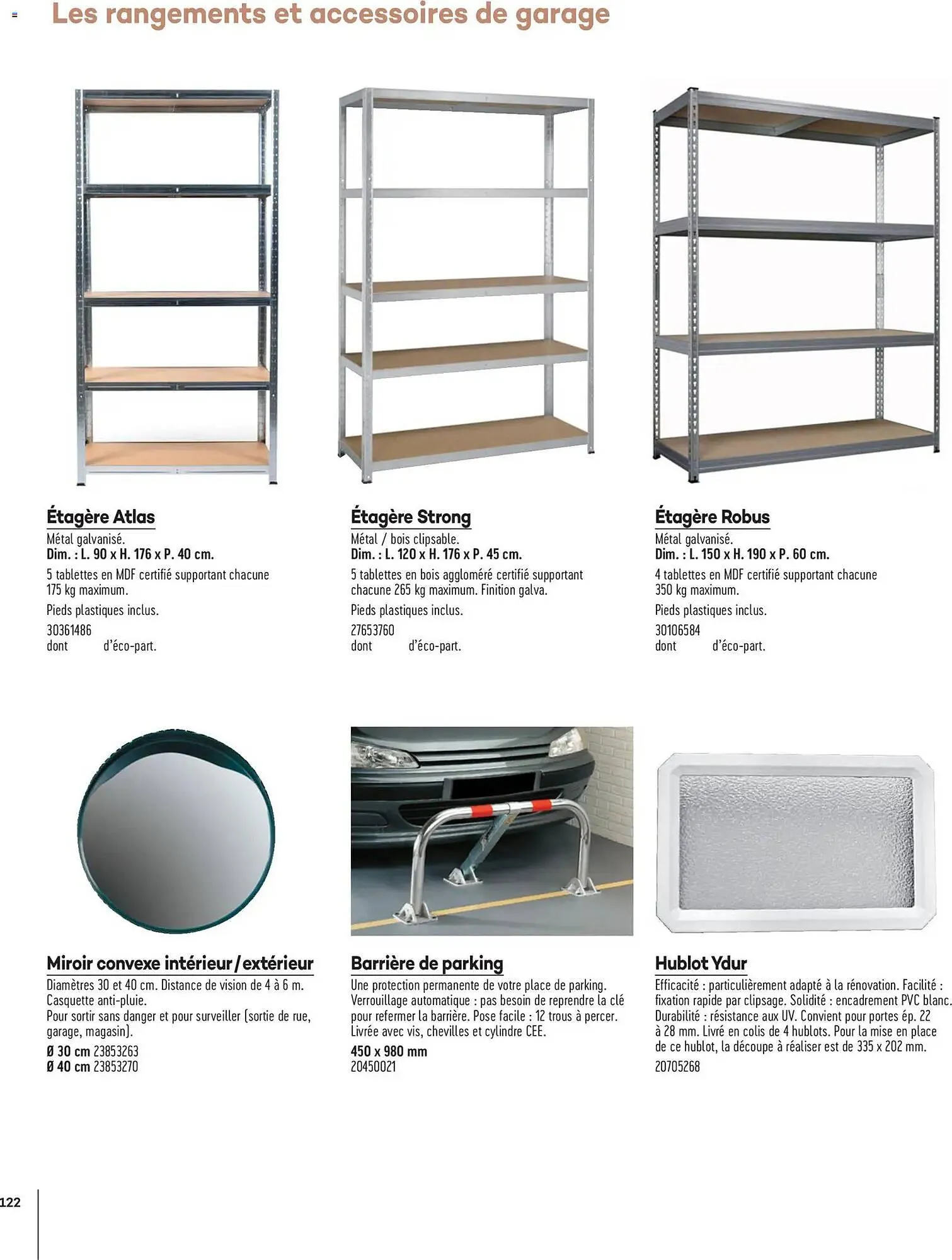 Catalogue Gedimat du 14 avril au 30 avril 2026 - Catalogue page 122