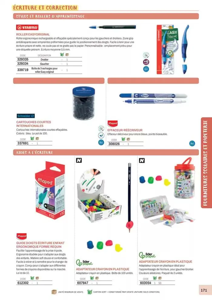 Nos Catalogues Thématiques du 1 janvier au 31 décembre 2025 - Catalogue page 173