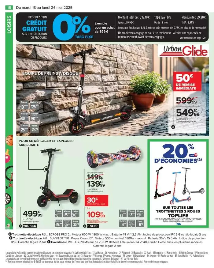 SPÉCIAL PLEIN AIR du 13 mai au 26 mai 2025 - Catalogue page 20