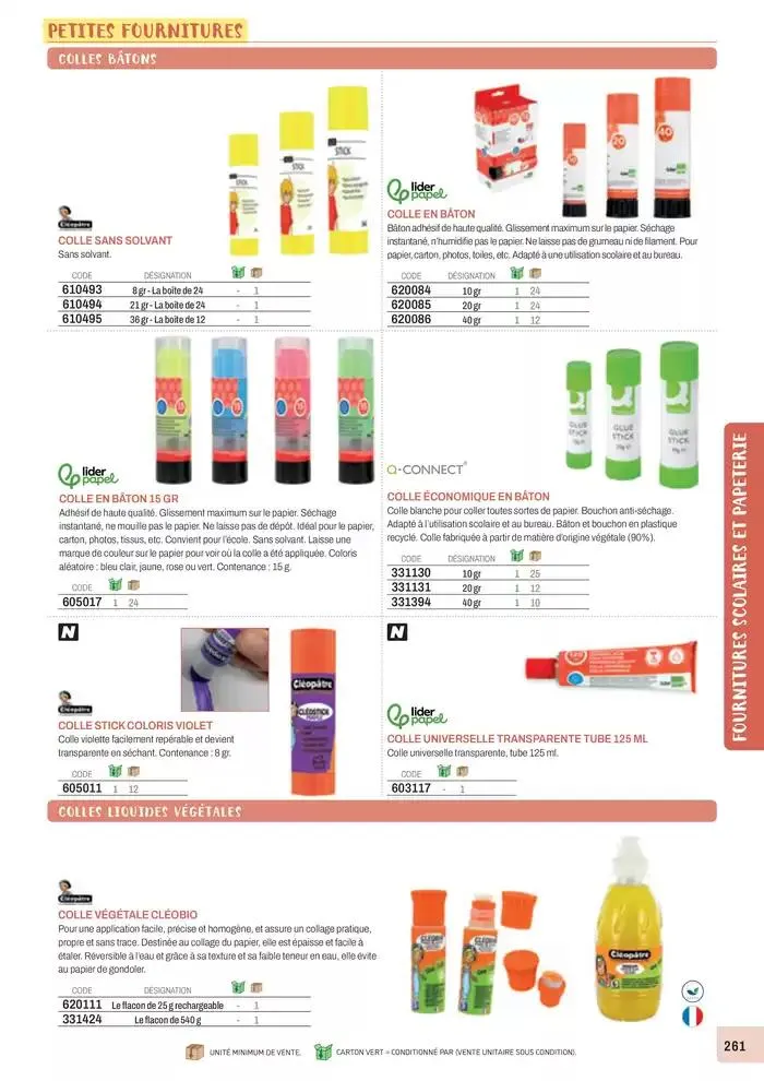 Nos Catalogues Thématiques du 1 janvier au 31 décembre 2025 - Catalogue page 263