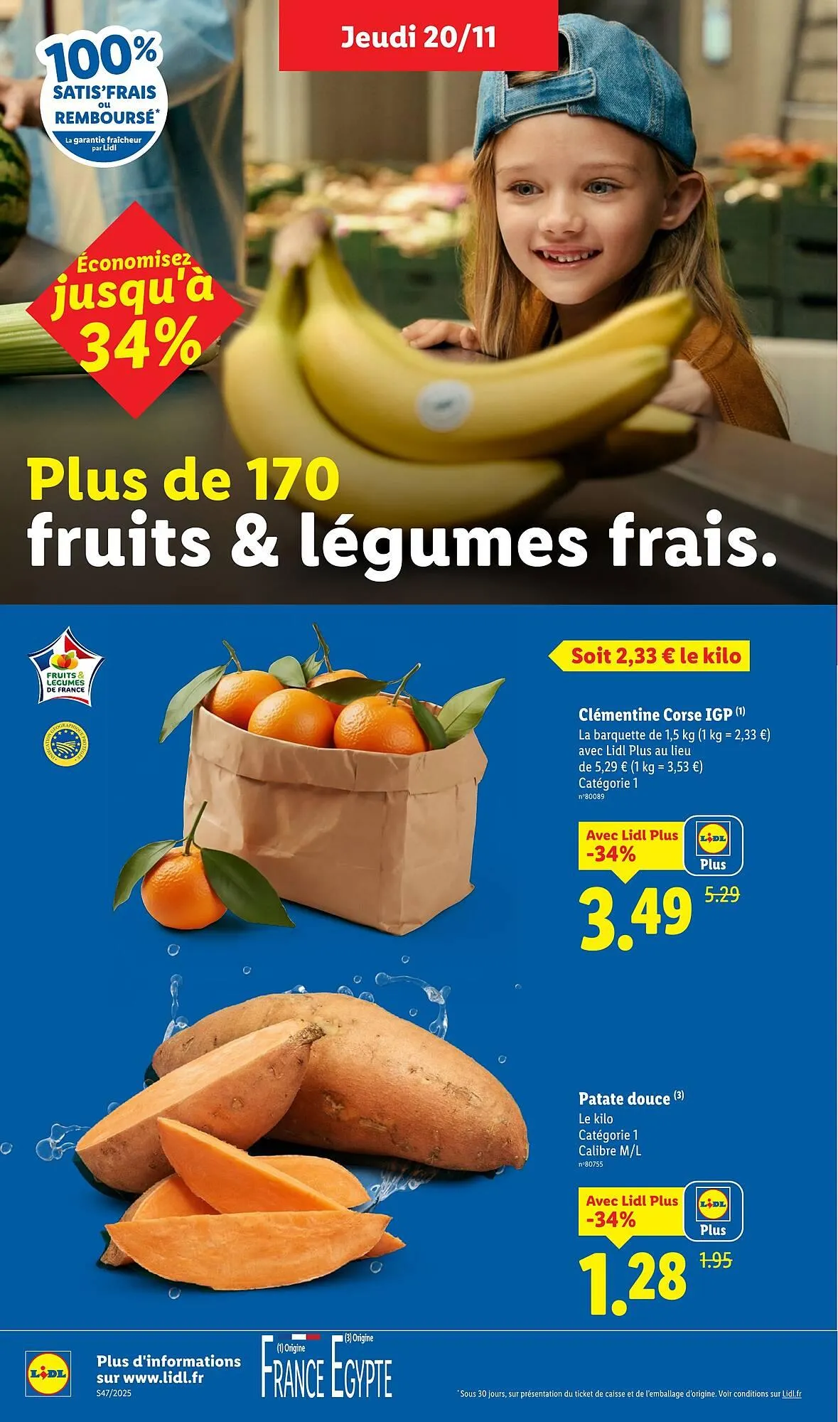 Catalogue Lidl du 20 novembre au 26 novembre 2025 - Catalogue page 2