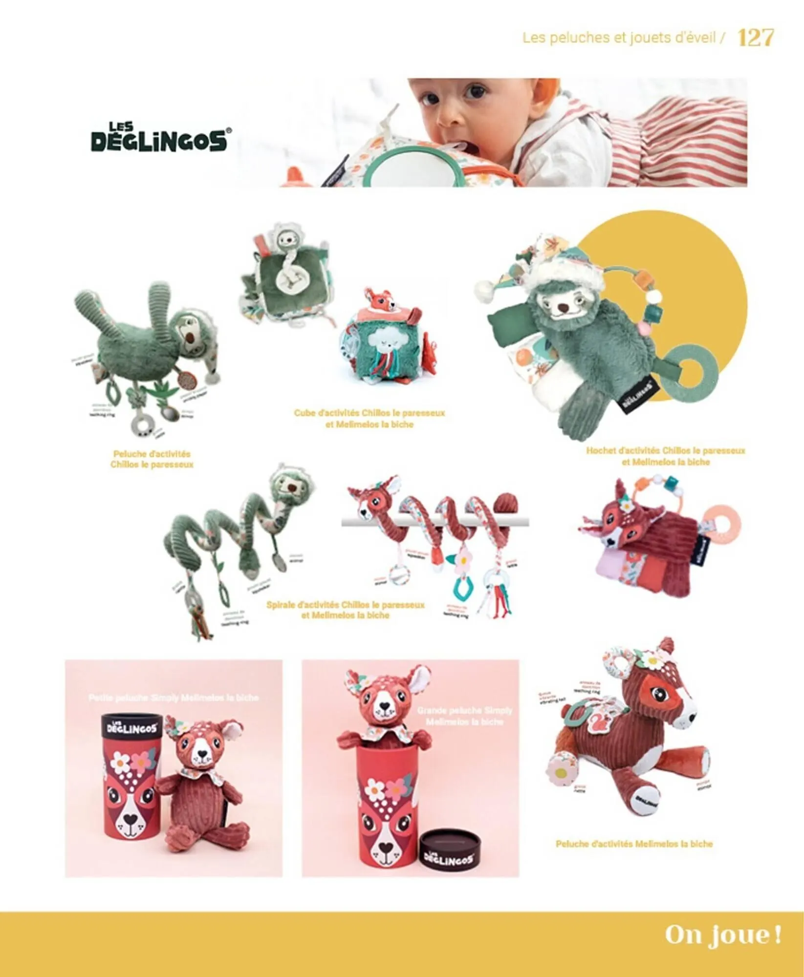 Catalogue autour de bébé du 31 mars au 31 janvier 2024 - Catalogue page 129