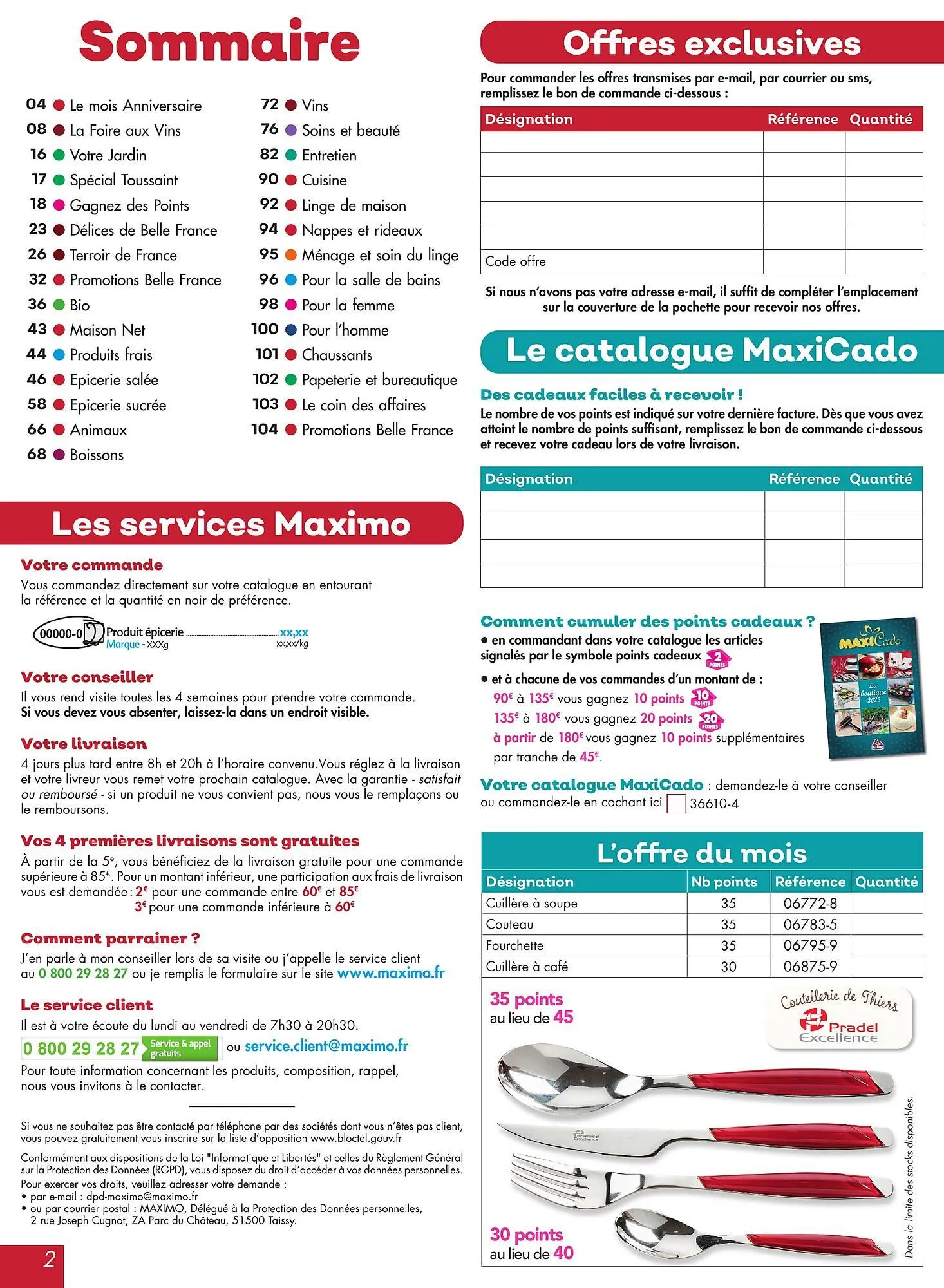Catalogue Maximo du 30 septembre au 31 octobre 2025 - Catalogue page 2