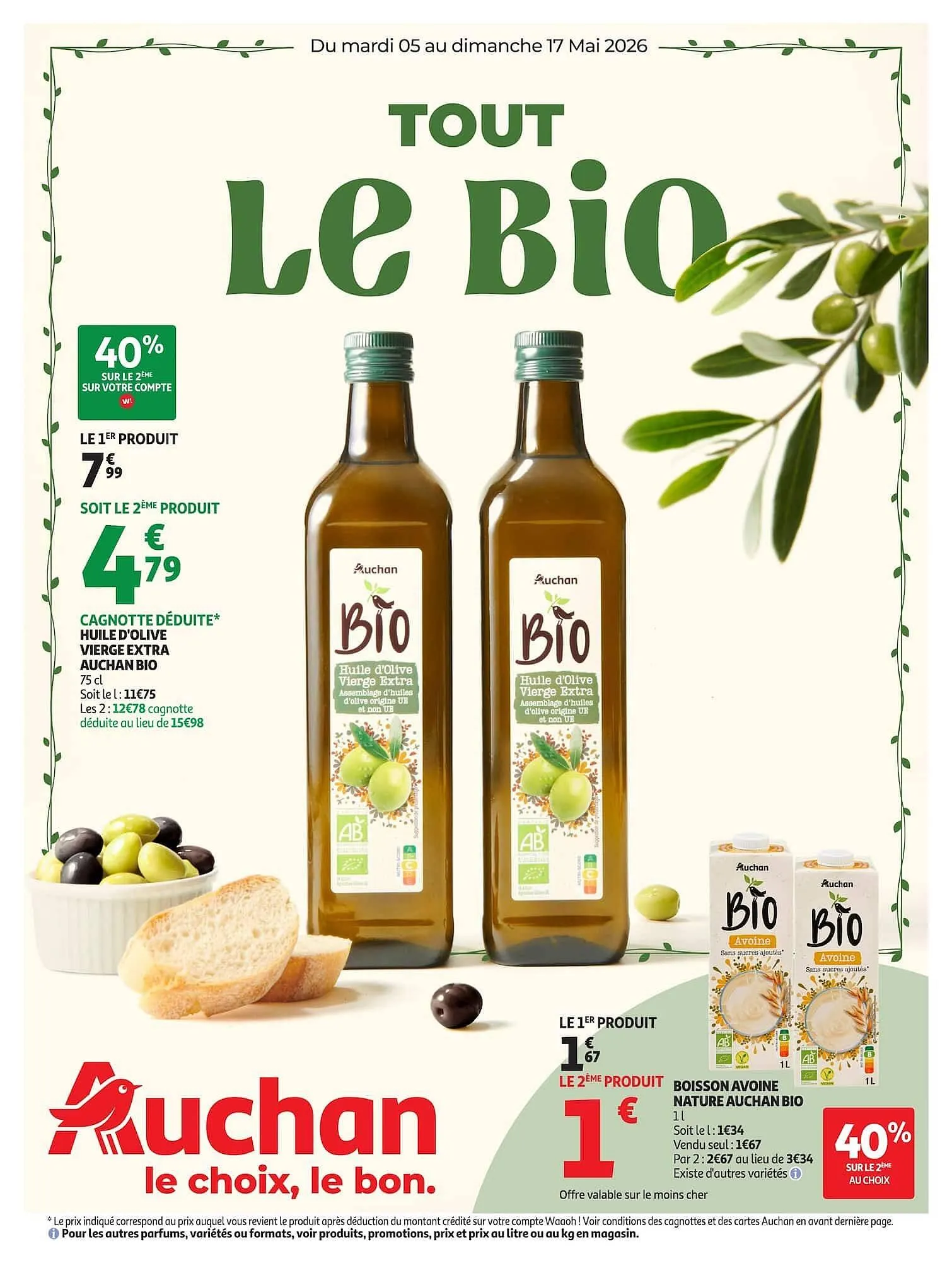 Catalogue Auchan du 5 mai au 17 mai 2026 - Catalogue page 1