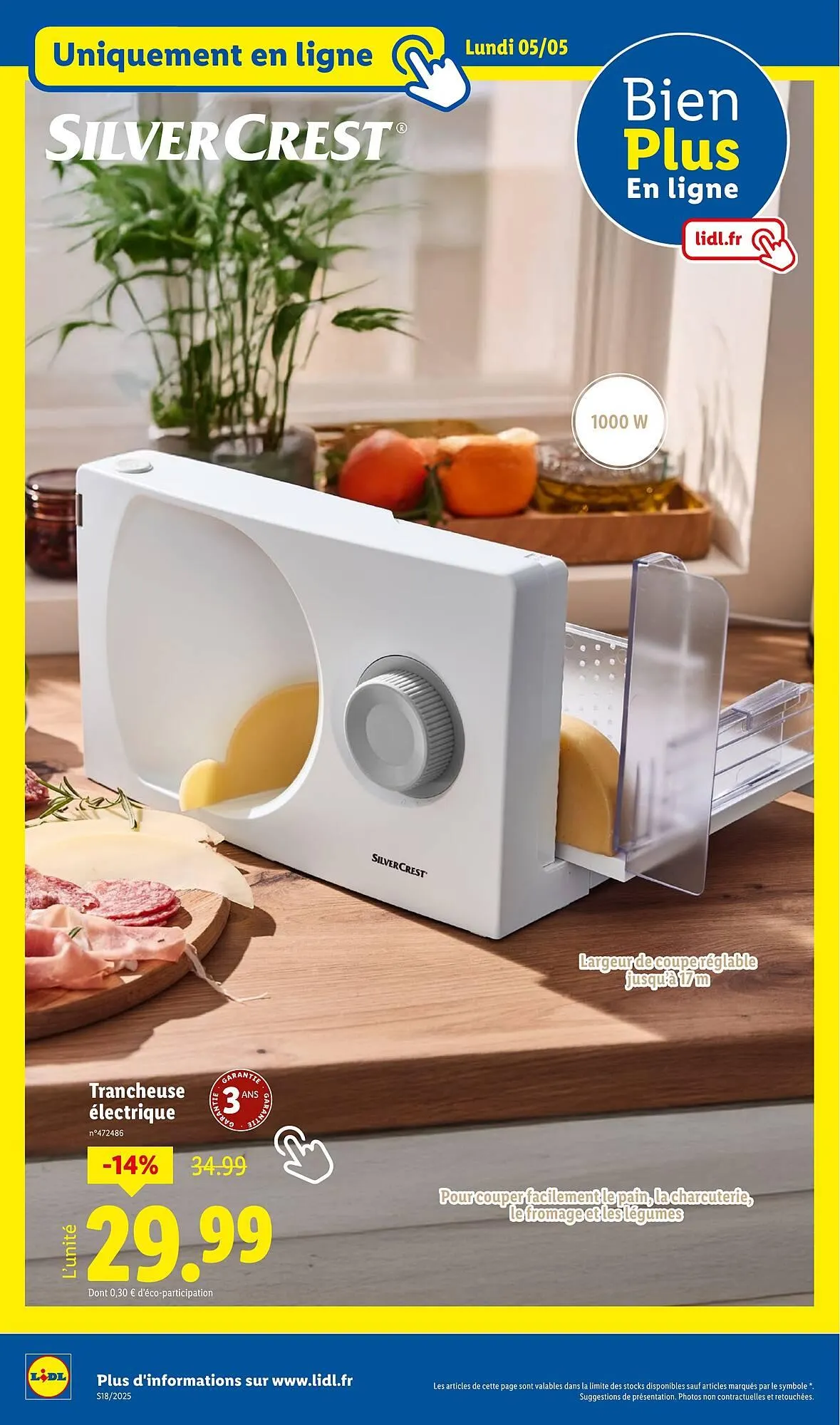 Catalogue Lidl du 30 avril au 7 mai 2025 - Catalogue page 74