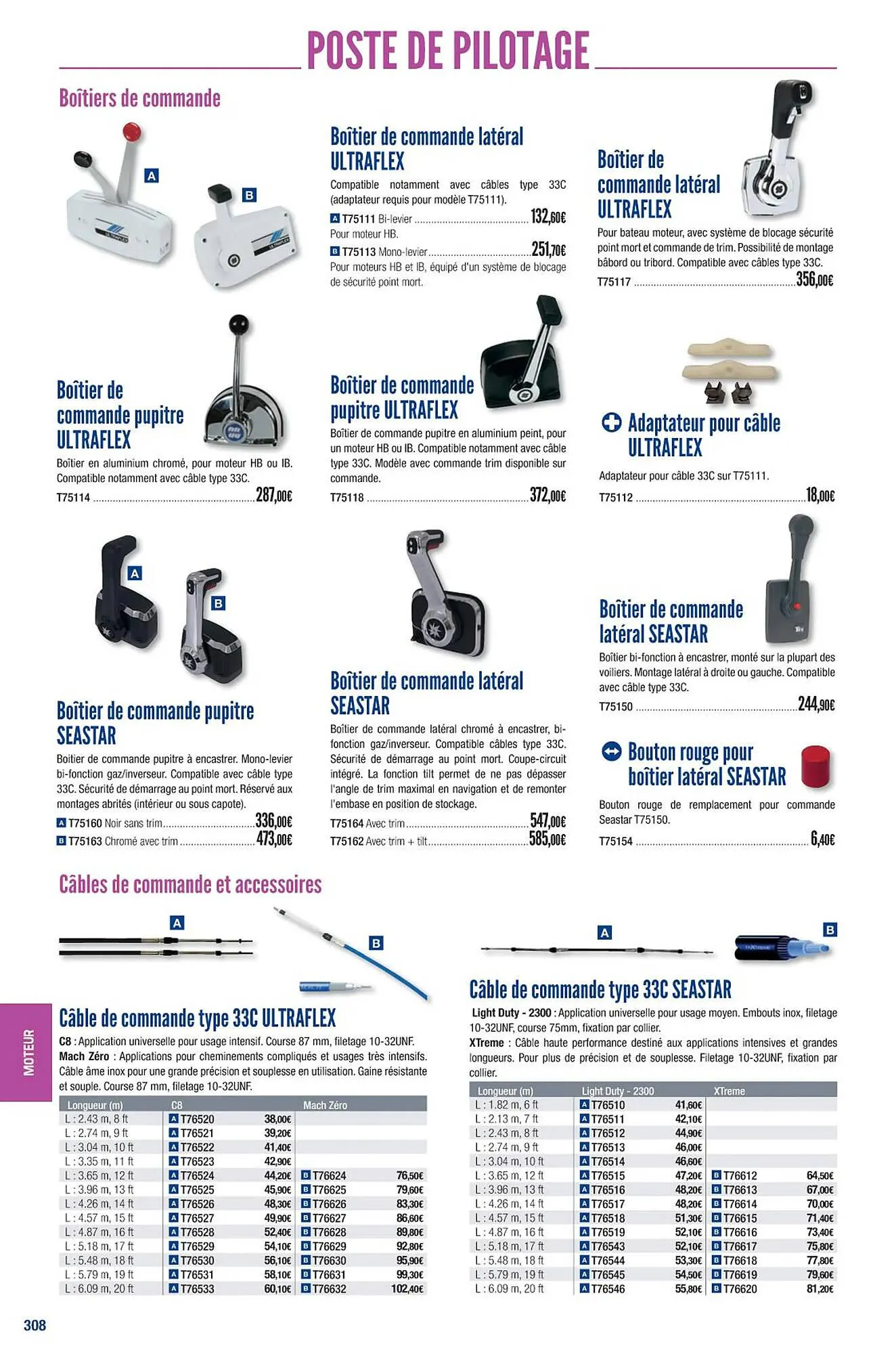 Catalogue Accastillage Diffusion du 1 mars au 31 décembre 2023 - Catalogue page 310