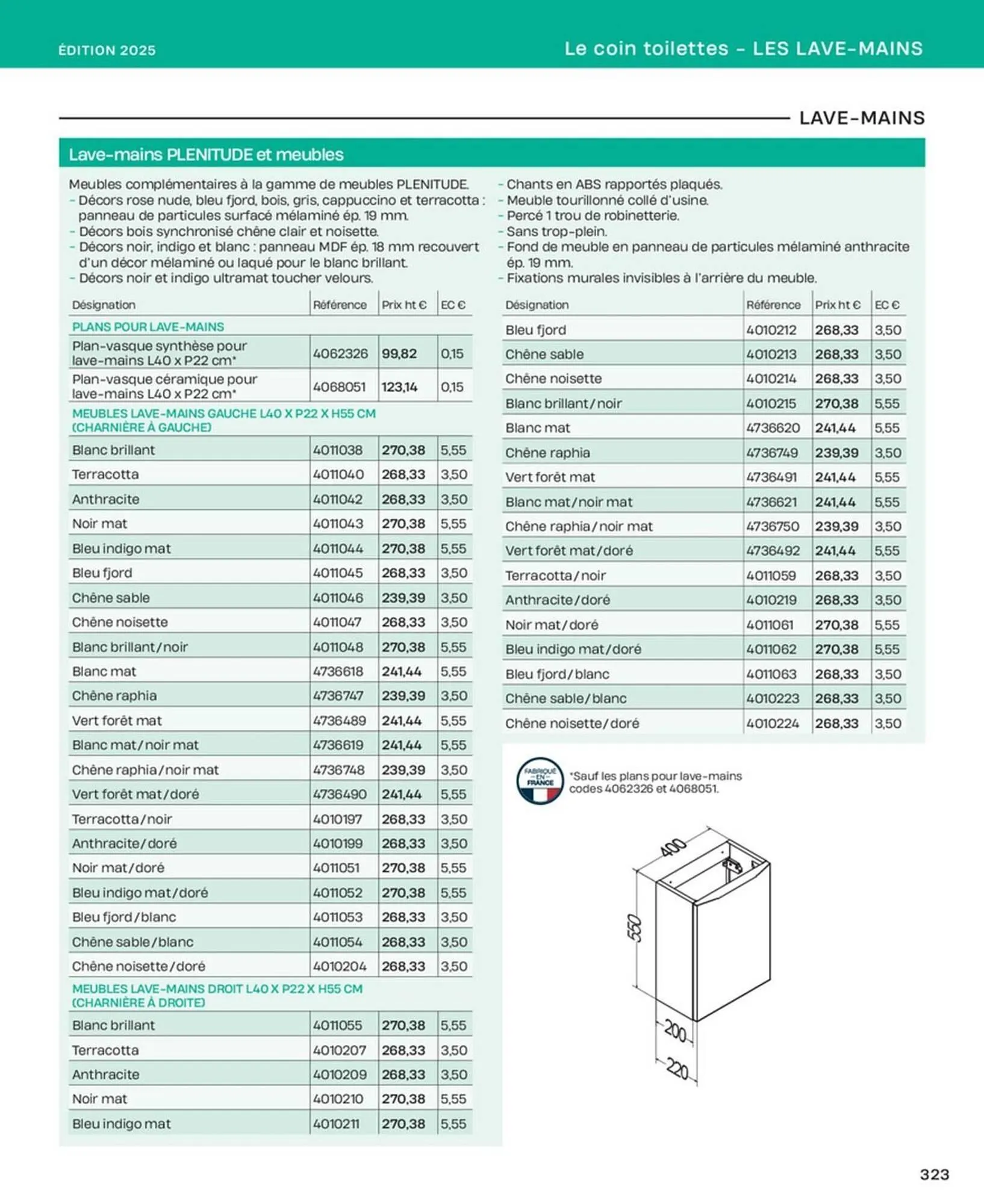 Catalogue Cedeo du 10 octobre au 31 décembre 2025 - Catalogue page 323
