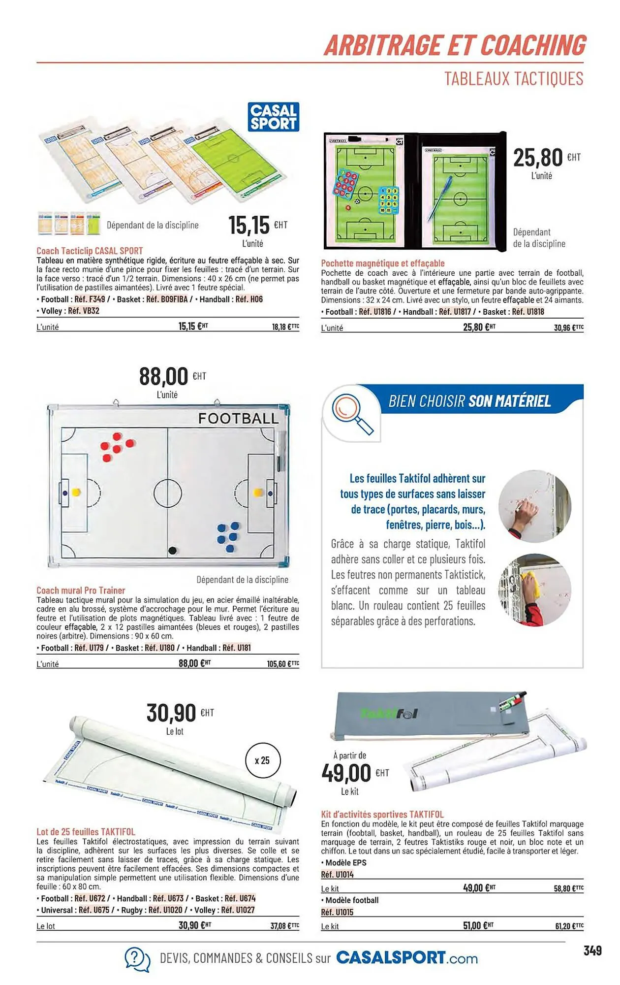 Catalogue Casal Sport du 22 janvier au 31 décembre 2026 - Catalogue page 321