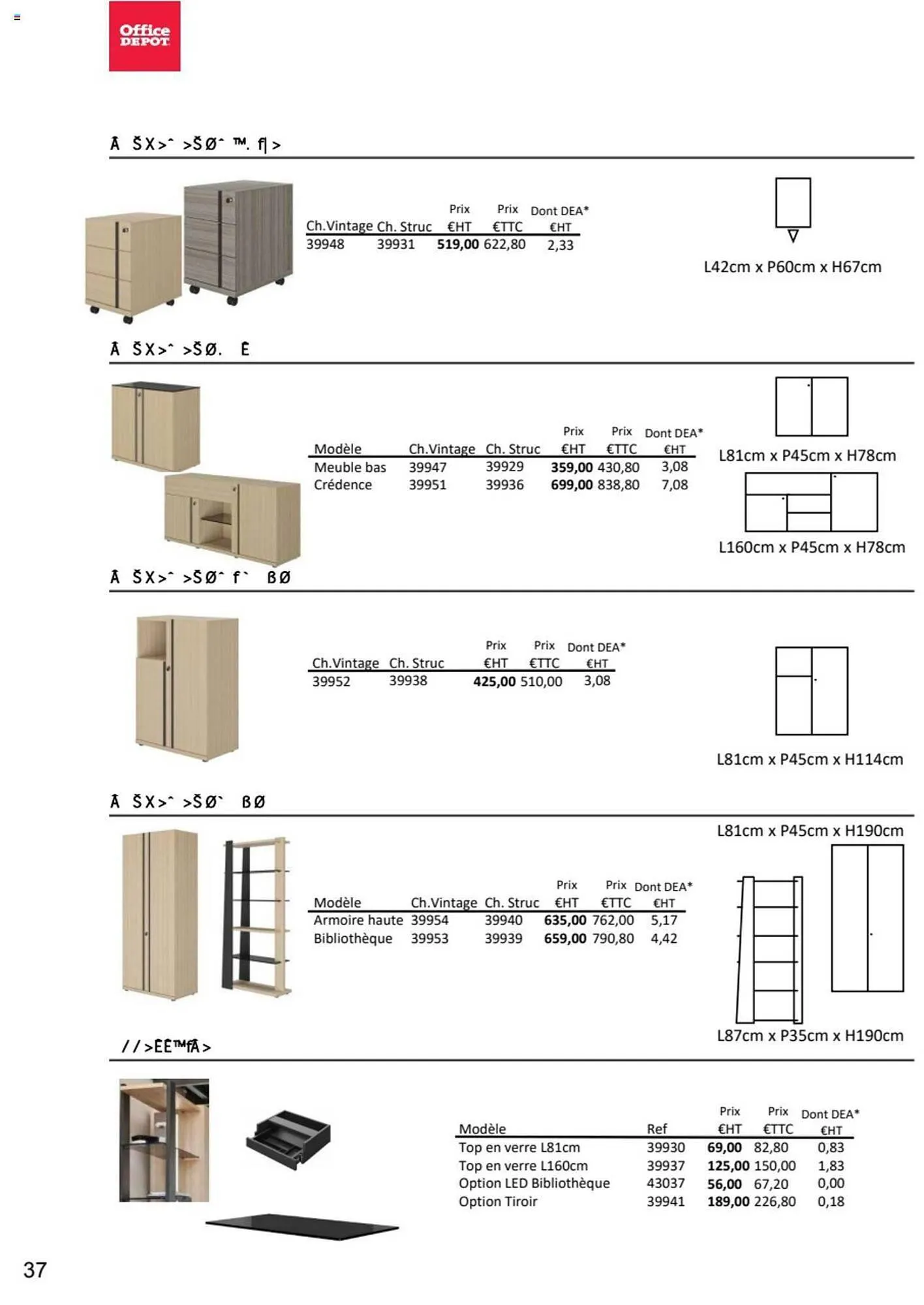 Catalogue Office Depot du 20 octobre au 27 octobre 2023 - Catalogue page 38