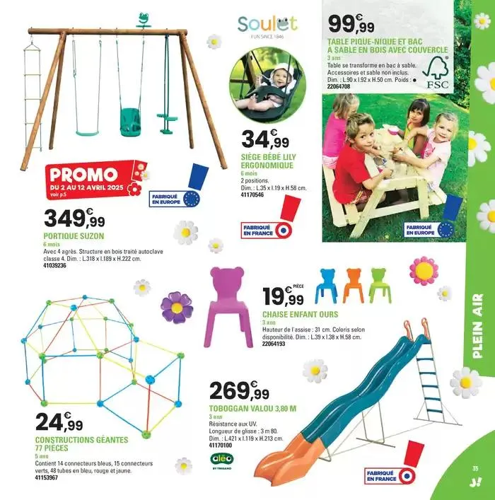 PRINTEMPS 2025 du 2 avril au 28 juin 2025 - Catalogue page 35