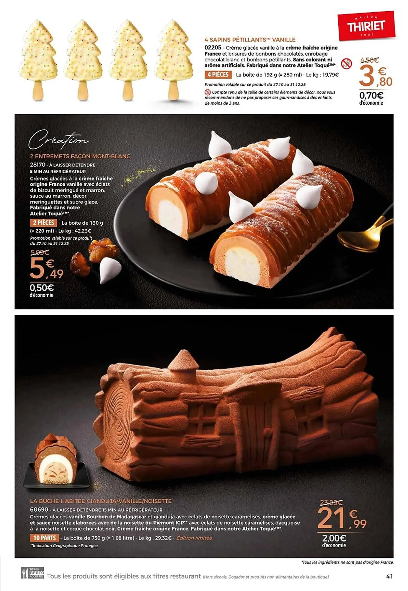 Catalogue Thiriet du 17 novembre au 31 décembre 2025 - Catalogue page 41