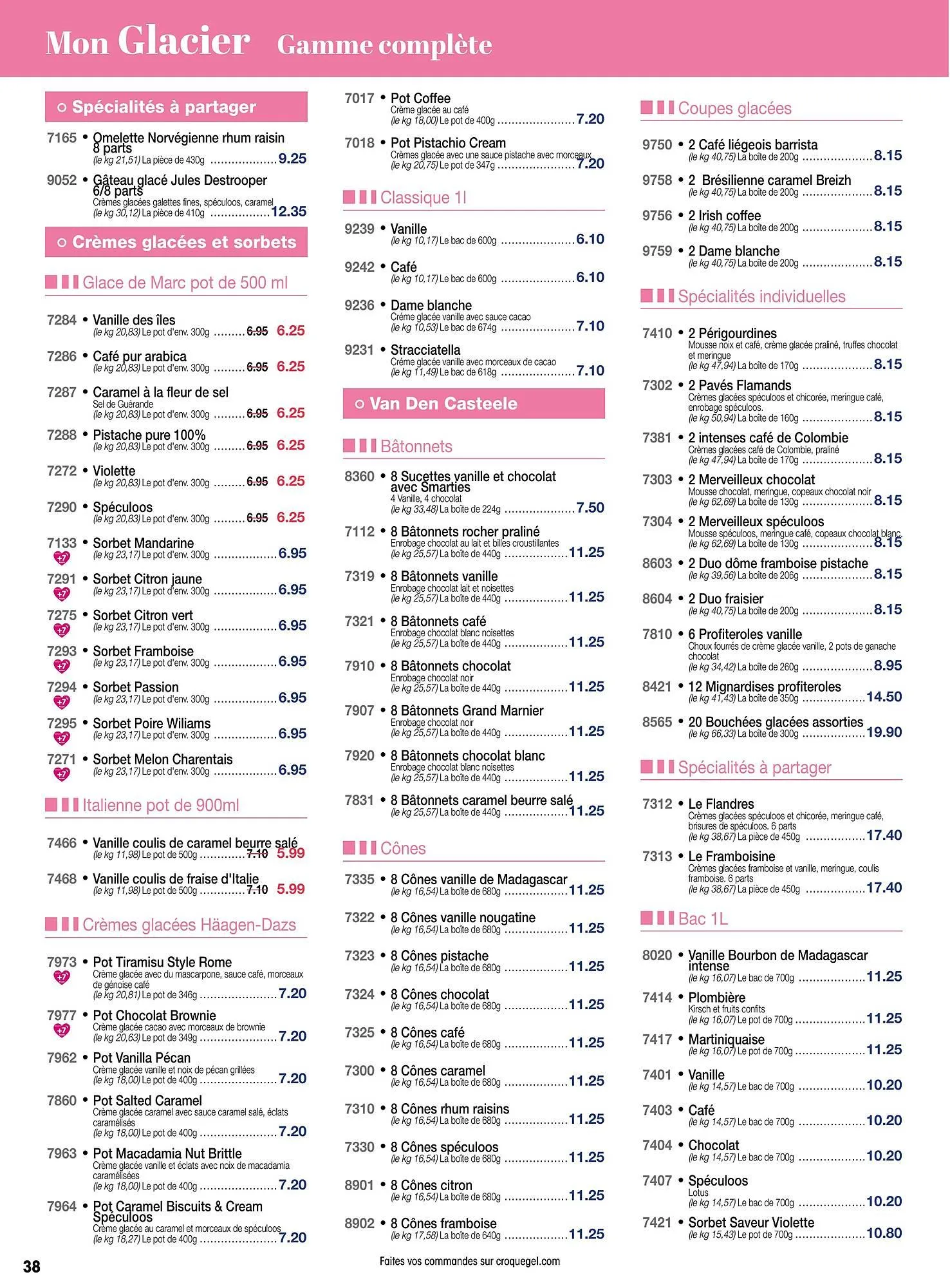 Catalogue Croque Gel du 4 mai au 7 juin 2026 - Catalogue page 38