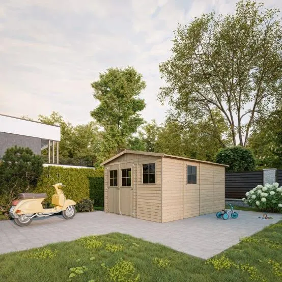 Abri de Jardin en Bois M336 - Timbela