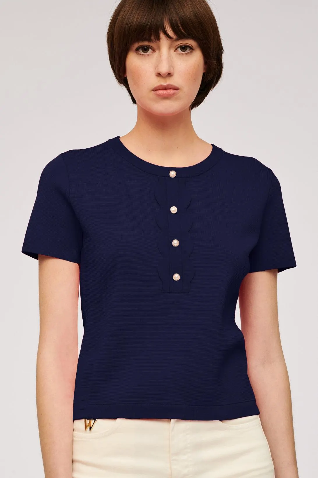 Pull manches courtes