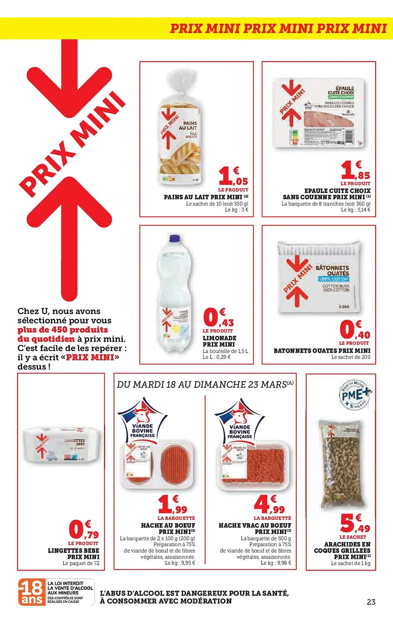 Catalogue Super U du 18 mars au 30 mars 2025 - Catalogue page 23