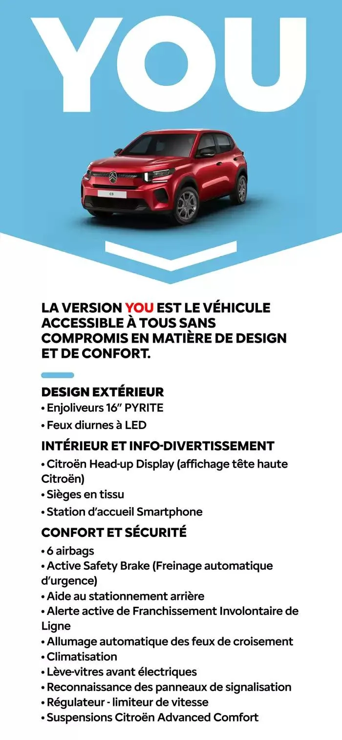 Citroën Nouvelle C3 C-BOOK du 15 janvier au 15 janvier 2026 - Catalogue page 11