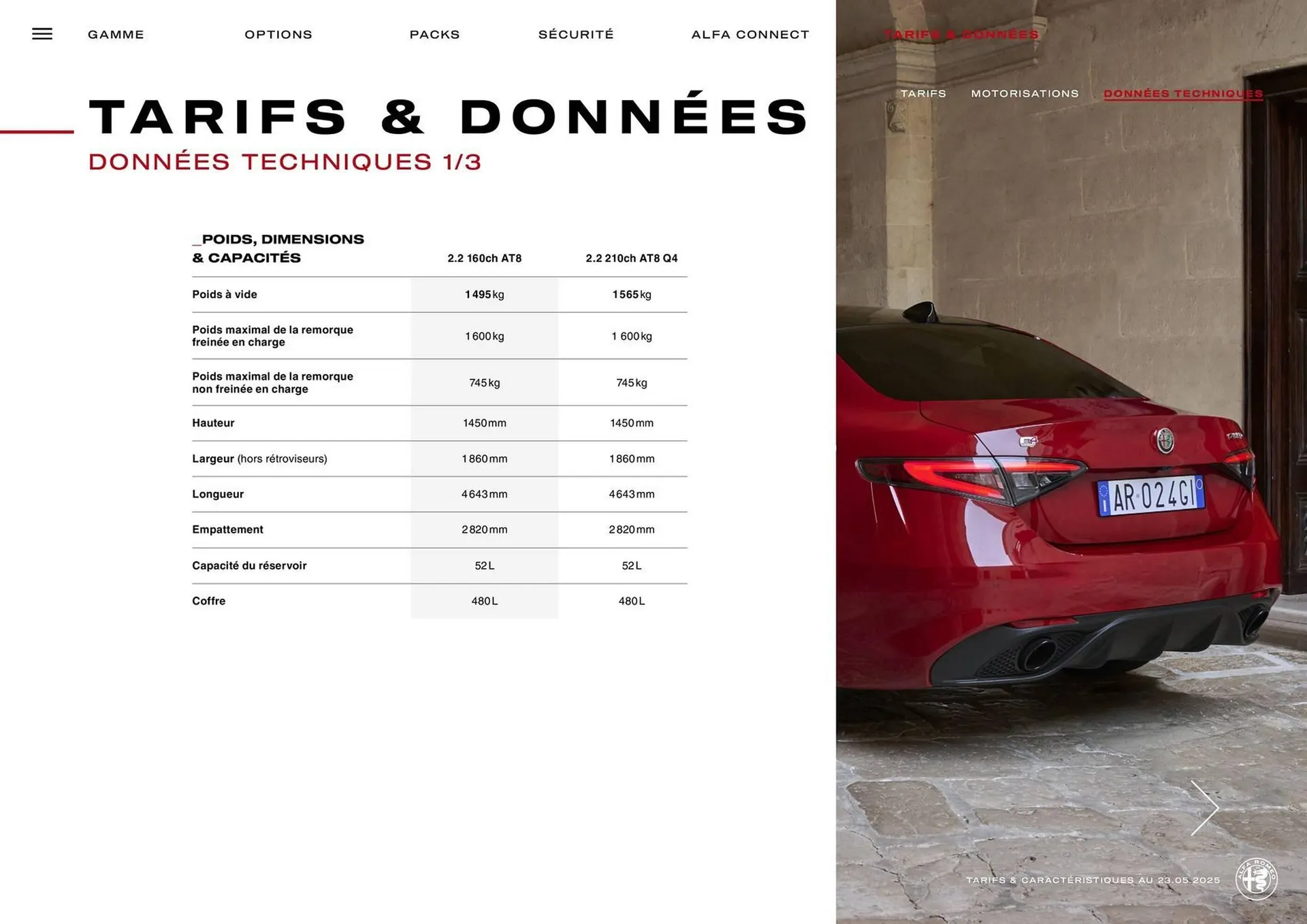 Catalogue Alfa Romeo du 7 juillet au 7 juillet 2026 - Catalogue page 19