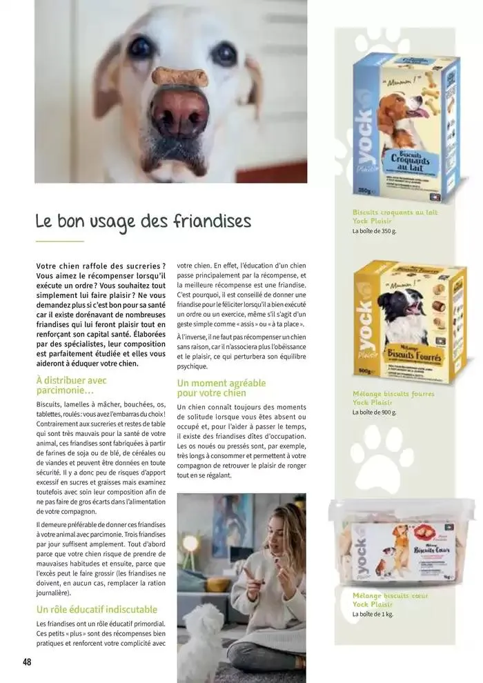 Le guide CHIENS & CHATS du 30 avril au 31 décembre 2025 - Catalogue page 48