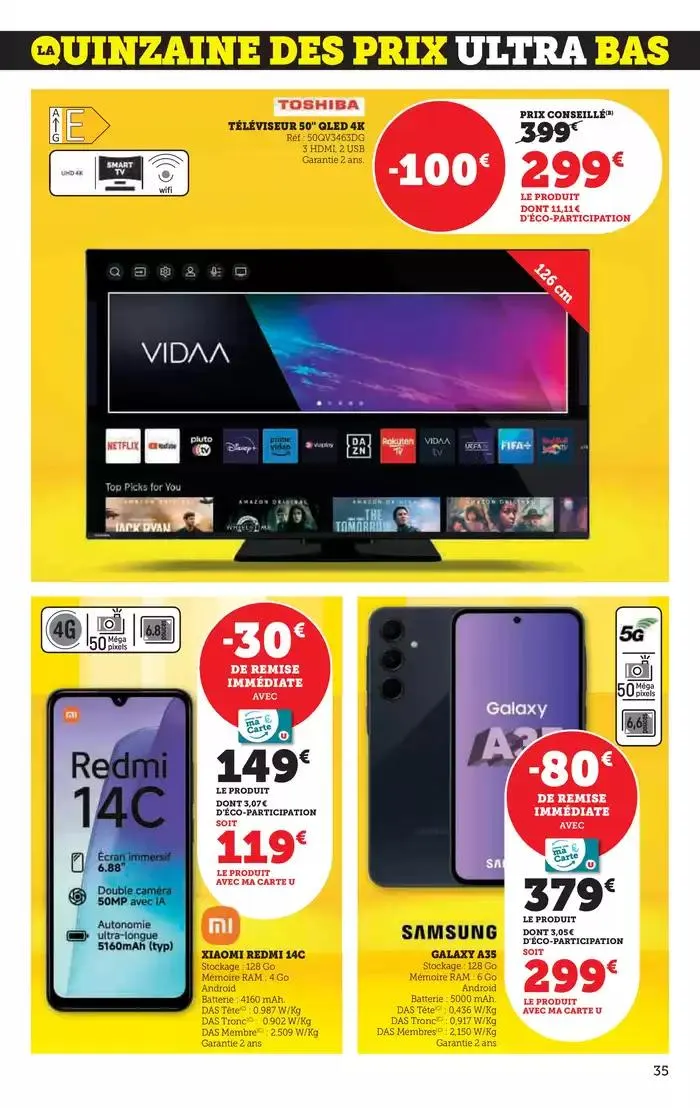 Quinzaine Commerçante du 11 mars au 23 mars 2025 - Catalogue page 35