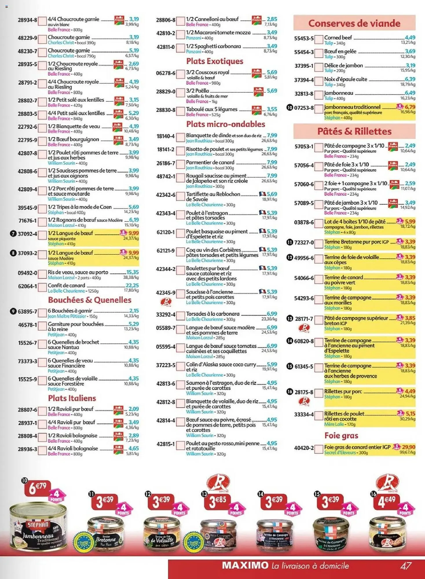 Catalogue Maximo du 24 décembre au 22 janvier 2026 - Catalogue page 47