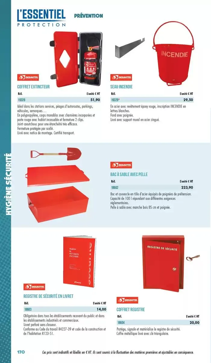 Essentiel Protection 2025 tarifé du 3 mars au 31 décembre 2025 - Catalogue page 172