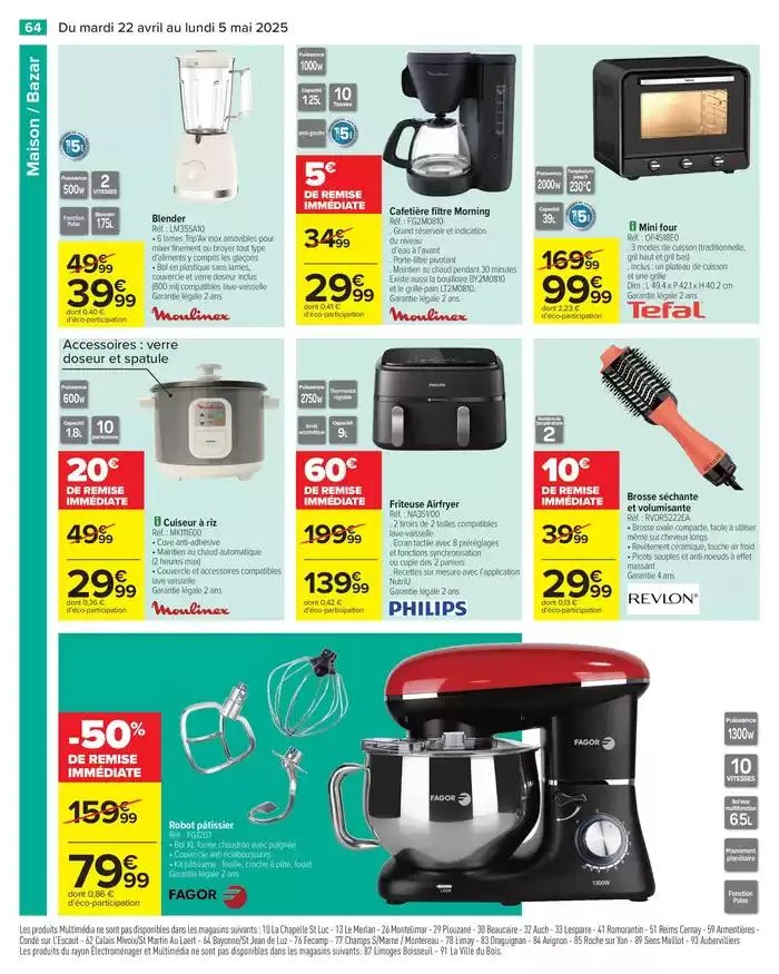 -50% SUR LE 2ÈME SUR TOUT JOKER du 22 avril au 5 mai 2025 - Catalogue page 68