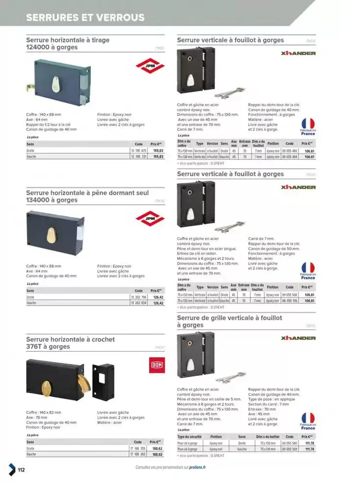 Catalogue général du 11 mars au 31 décembre 2025 - Catalogue page 114