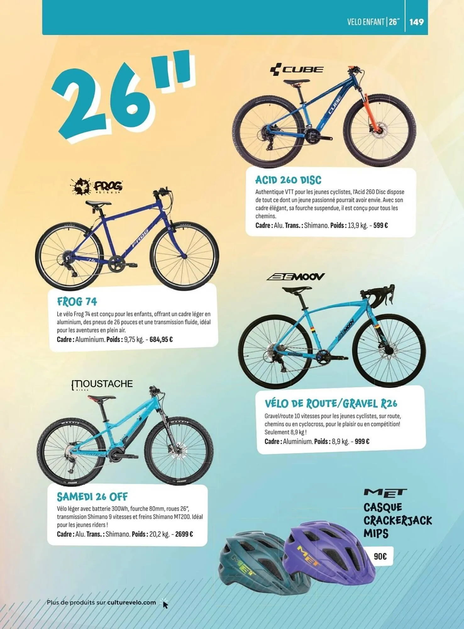 Catalogue Culture Vélo du 2 mai au 31 décembre 2025 - Catalogue page 149