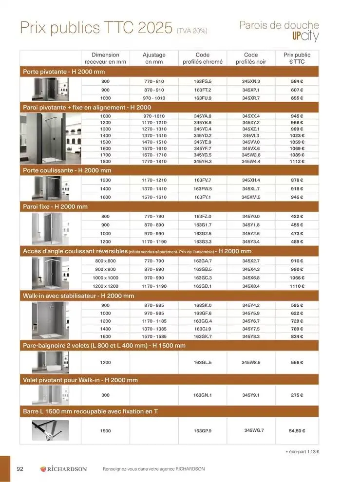 Collections Exclusives 2025 du 11 avril au 31 décembre 2025 - Catalogue page 92