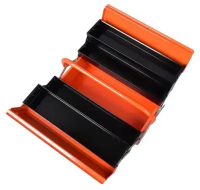 Boîte à outils en métal 5 compartiments TACTIX