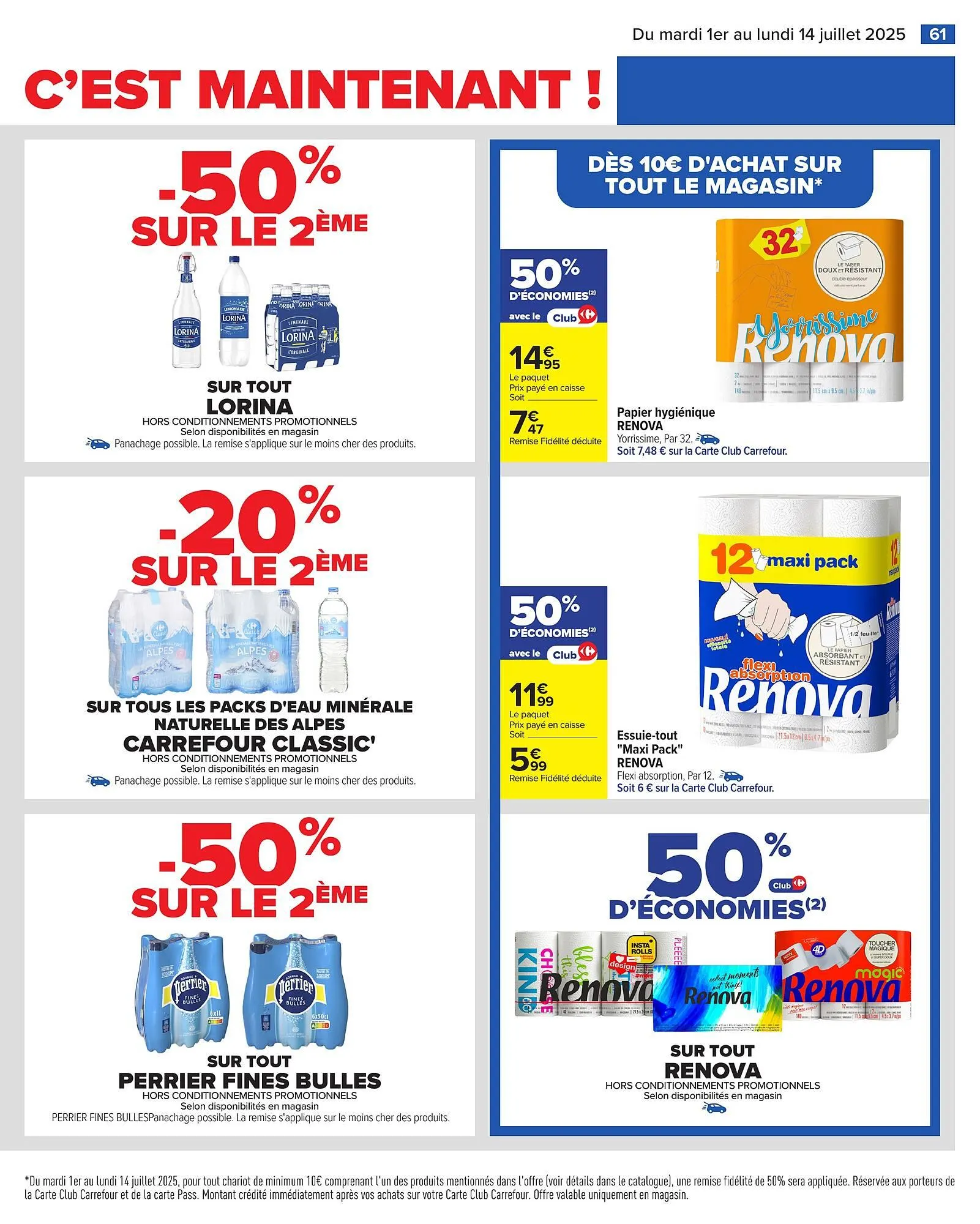 Catalogue Carrefour du 1 juillet au 14 juillet 2025 - Catalogue page 63