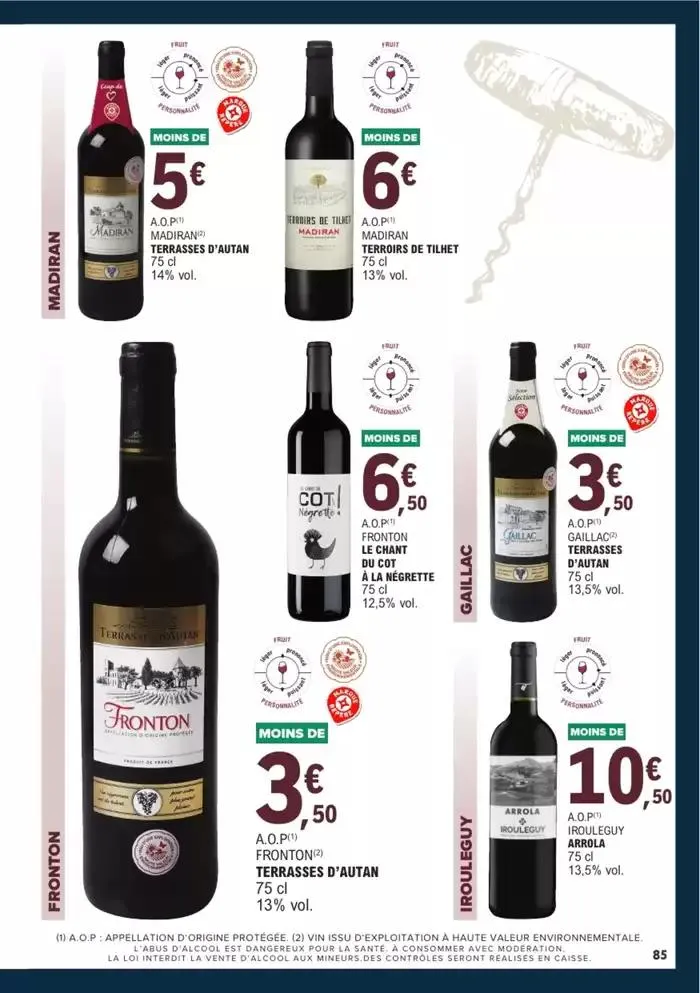 GUIDES DES VINS 2024/2025 du 1 avril au 31 décembre 2025 - Catalogue page 111