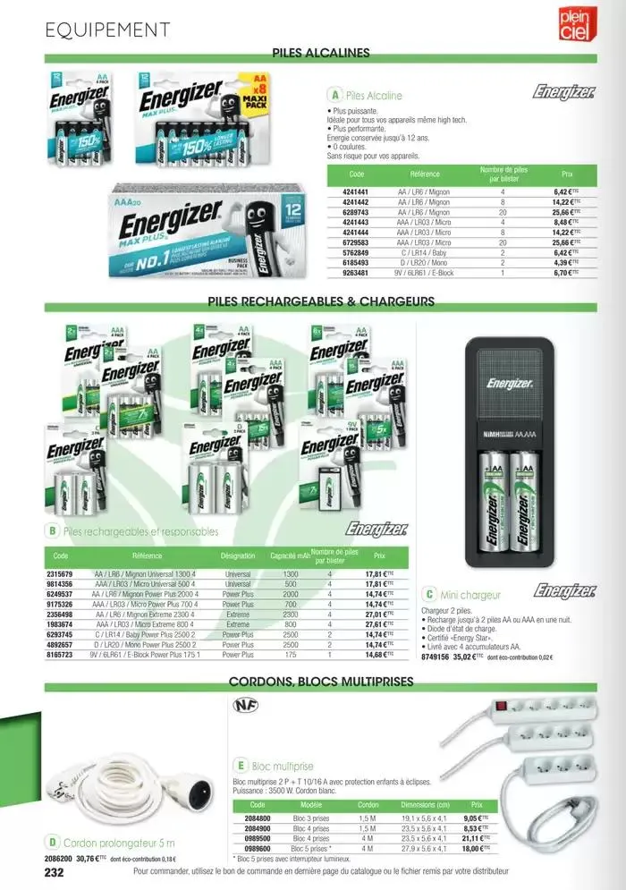 Écoles et loisirs 2025 du 1 janvier au 31 décembre 2025 - Catalogue page 232
