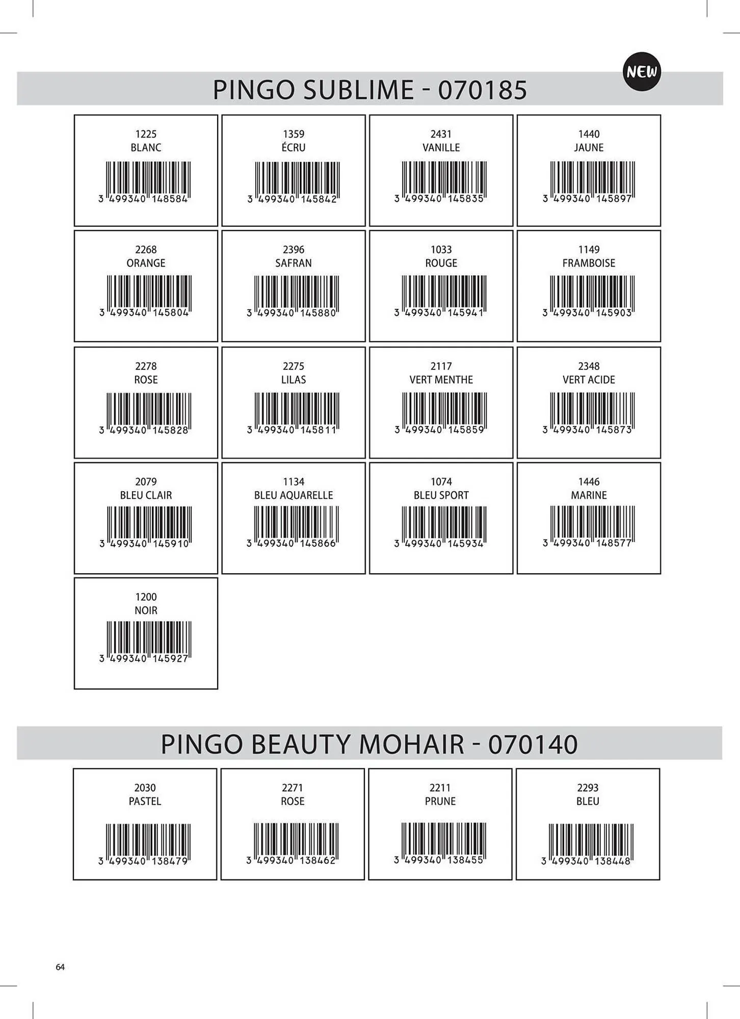 Catalogue Phildar du 10 décembre au 31 août 2025 - Catalogue page 64