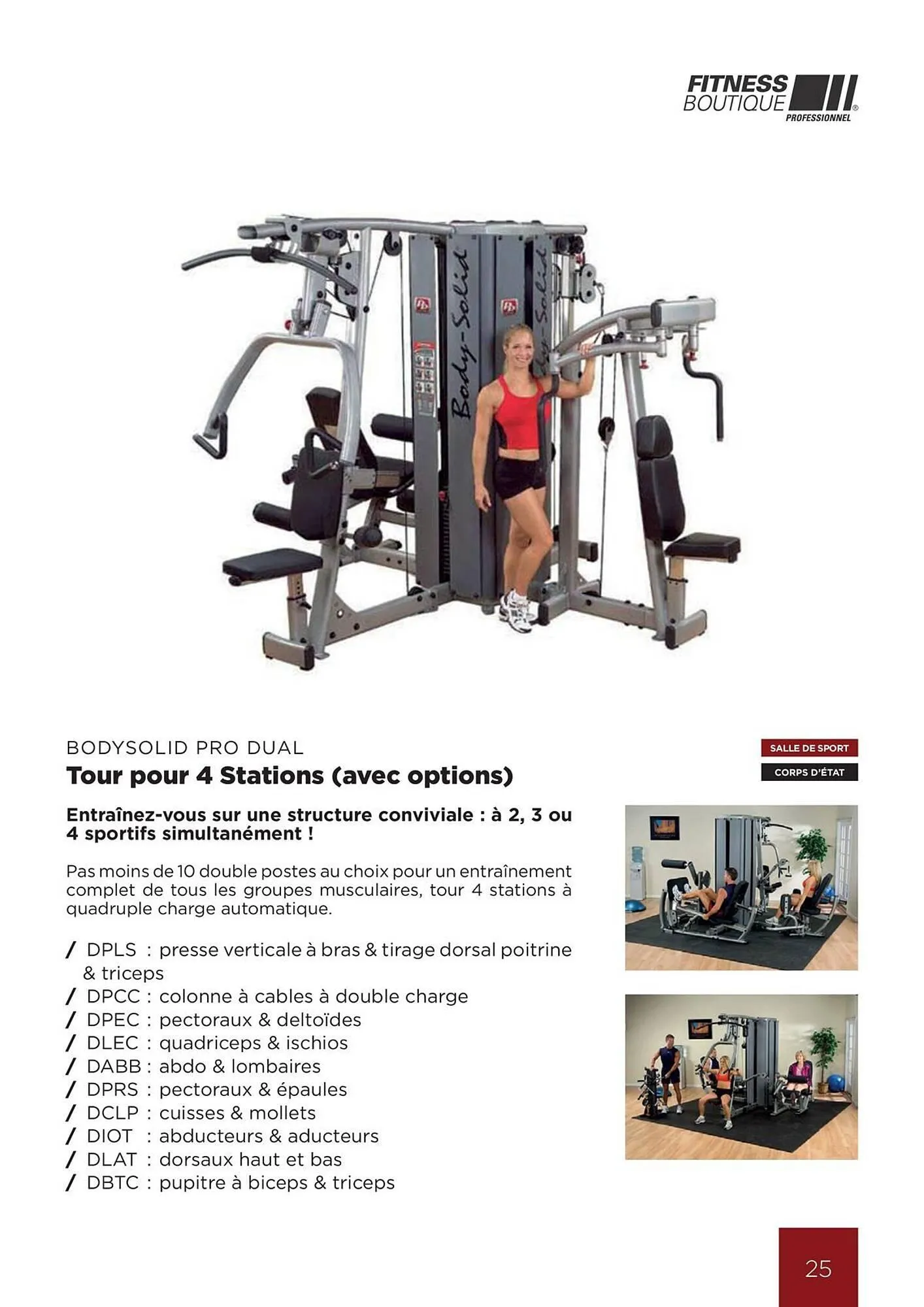 Catalogue Fitness Boutique du 27 mars au 28 février 2026 - Catalogue page 25
