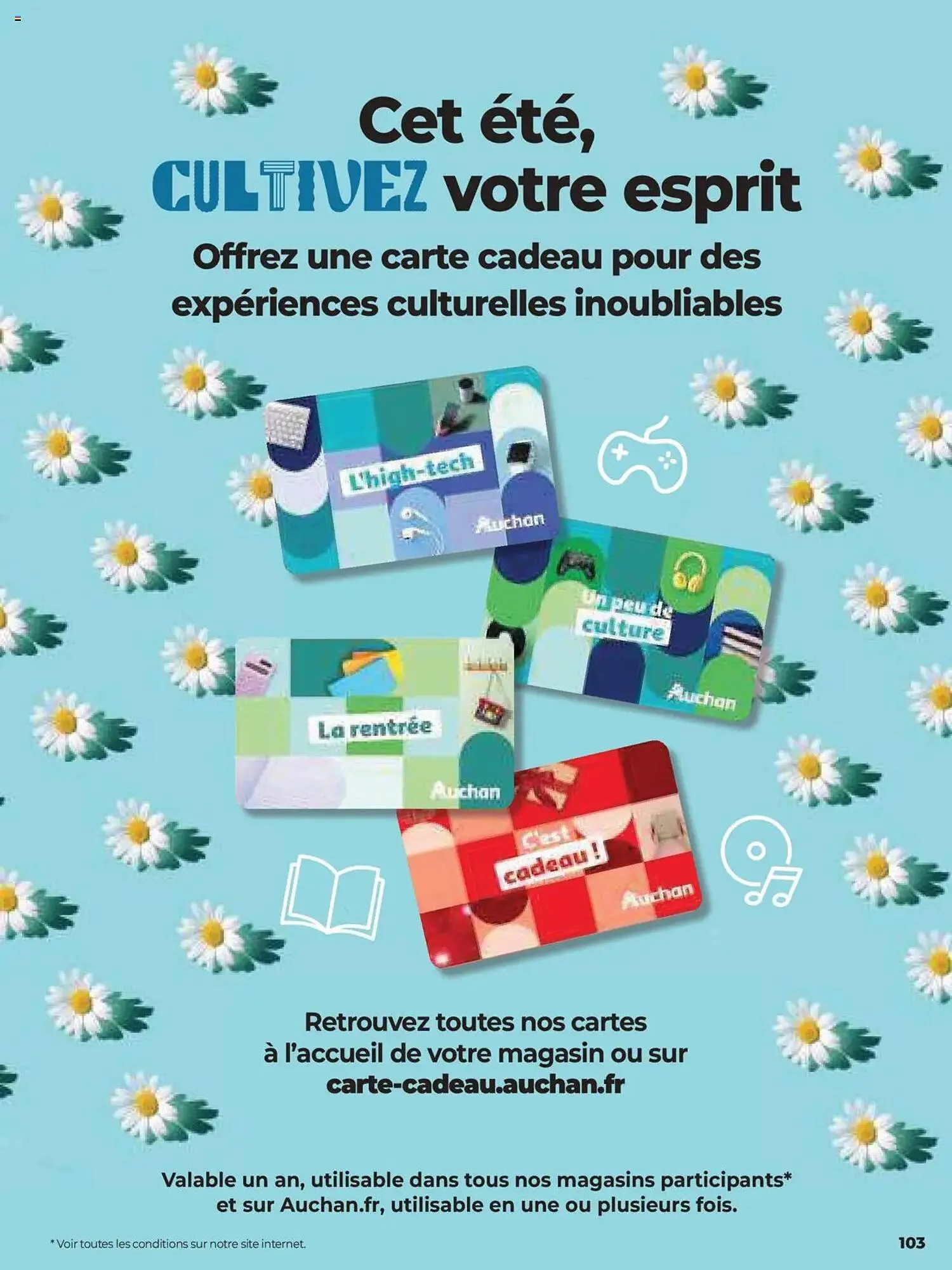 Catalogue Auchan du 25 juin au 31 août 2025 - Catalogue page 103