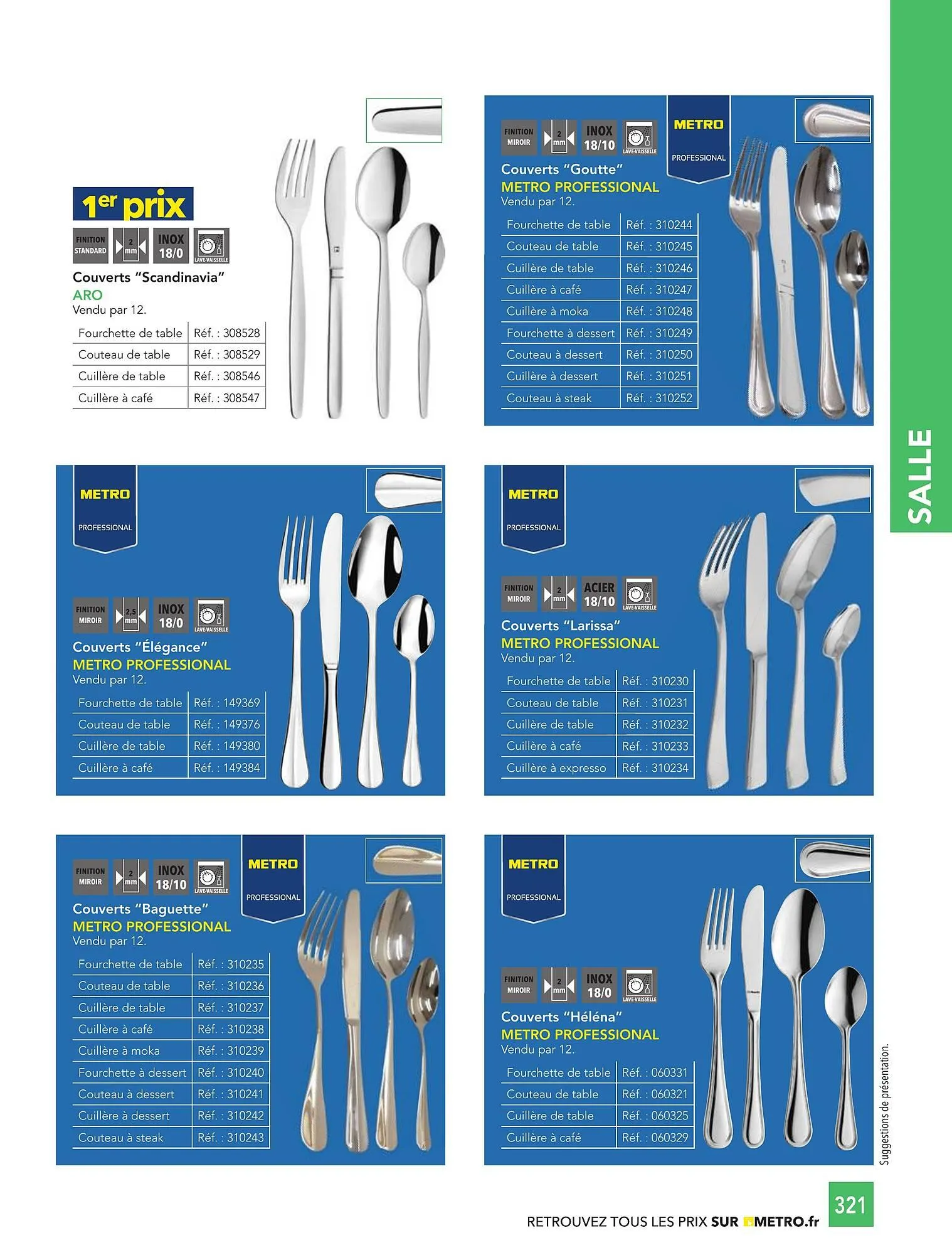 Catalogue METRO du 1 janvier au 31 décembre 2026 - Catalogue page 321
