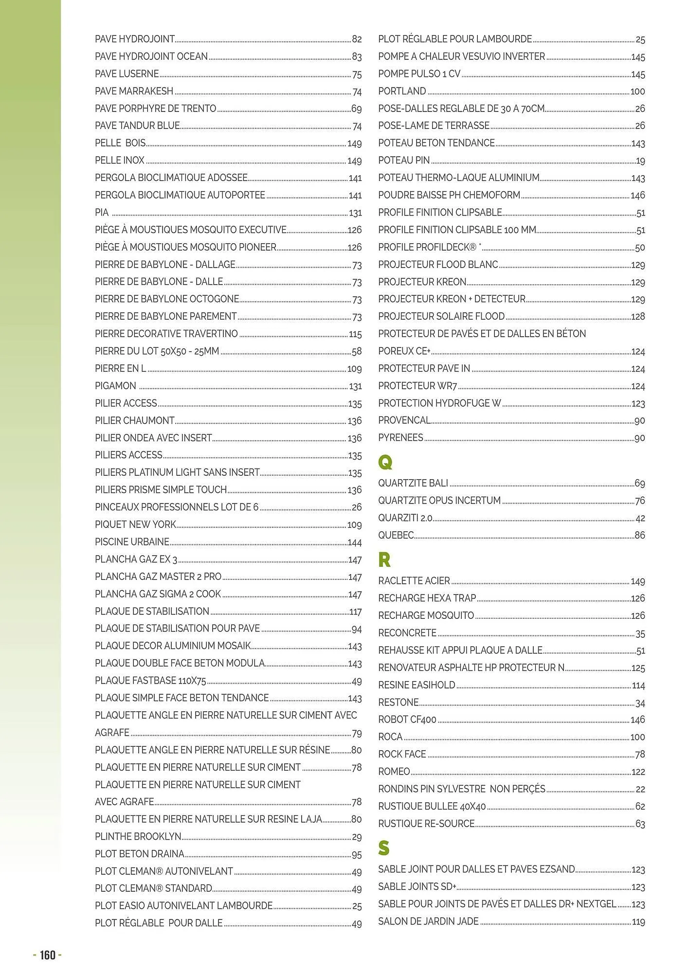 Catalogue Samse du 21 mars au 31 décembre 2025 - Catalogue page 160