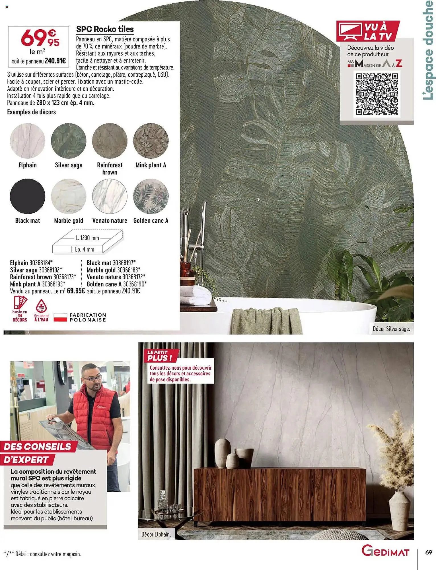 Catalogue Gedimat du 1 avril au 30 avril 2026 - Catalogue page 69