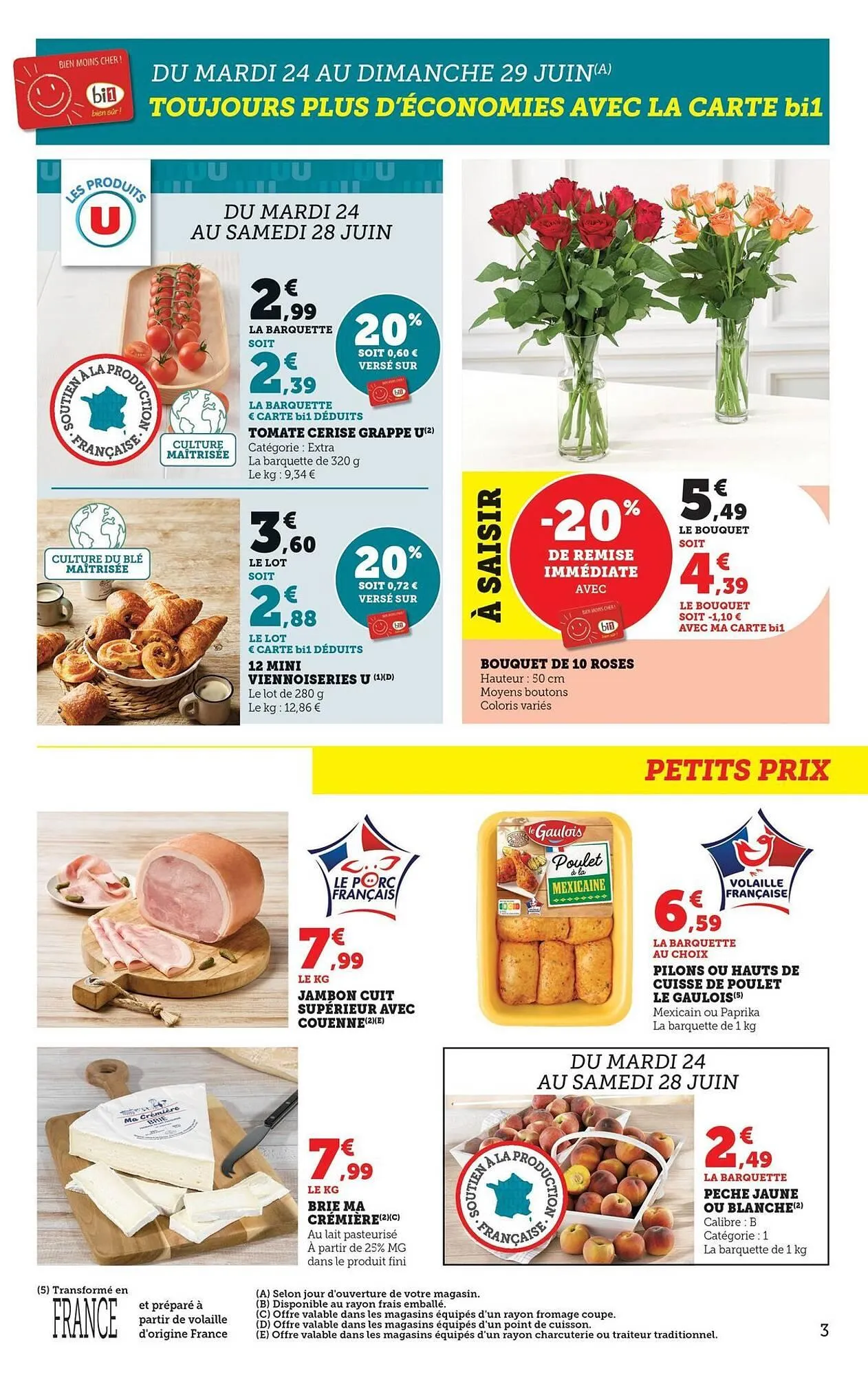 Catalogue Bi1 du 24 juin au 6 juillet 2025 - Catalogue page 3