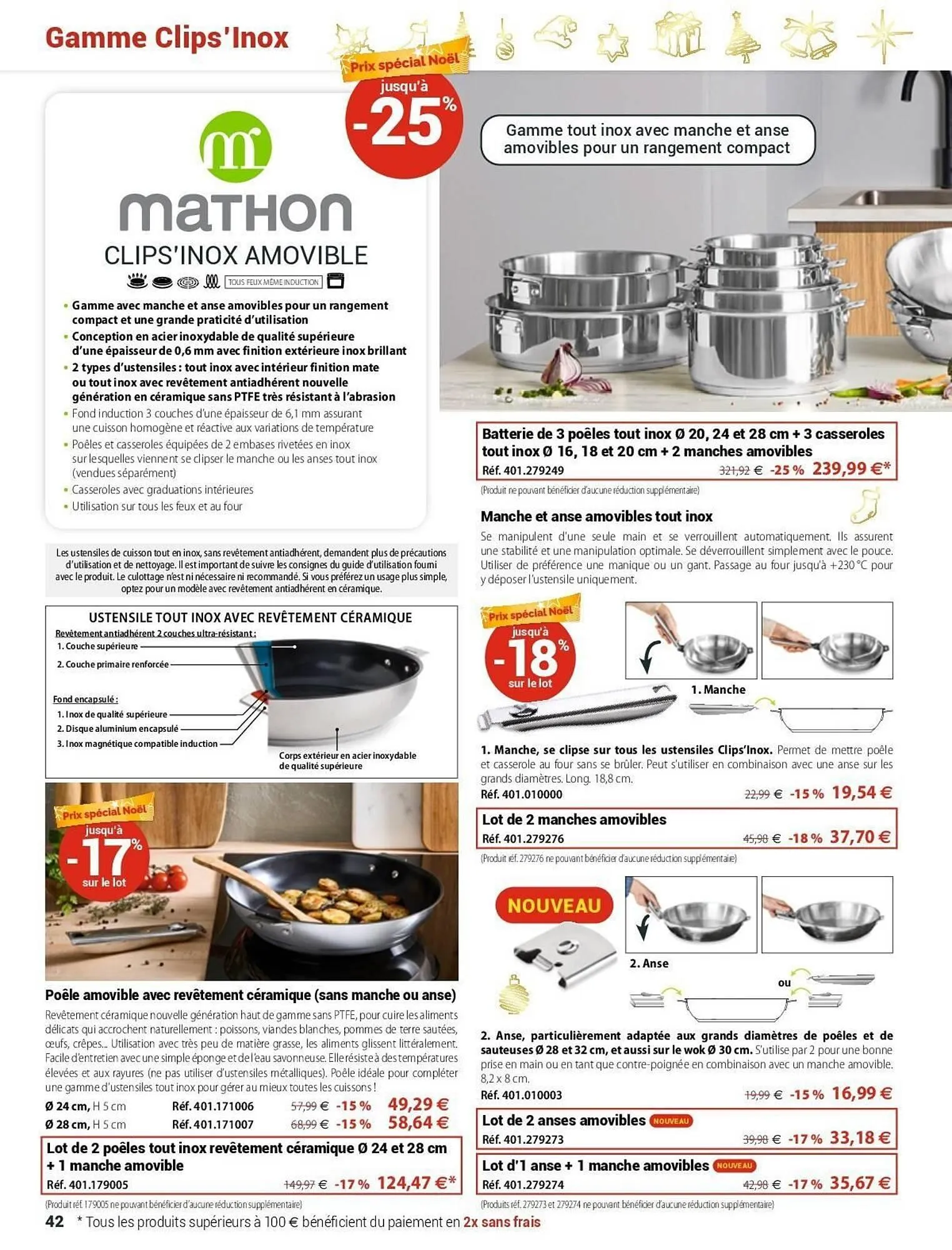 Catalogue Mathon du 28 octobre au 31 décembre 2025 - Catalogue page 42