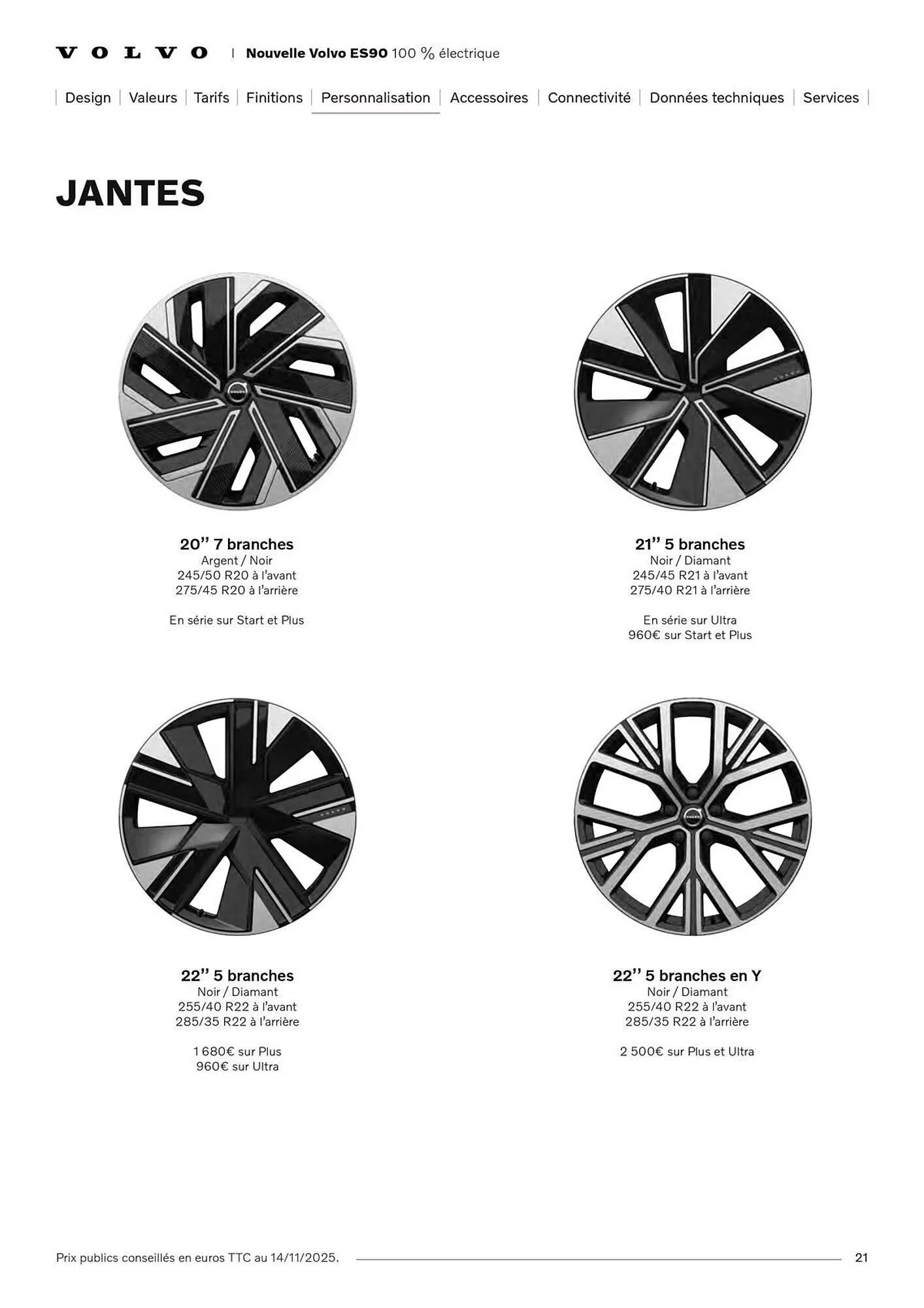 Catalogue VOLVO du 7 janvier au 31 janvier 2027 - Catalogue page 21