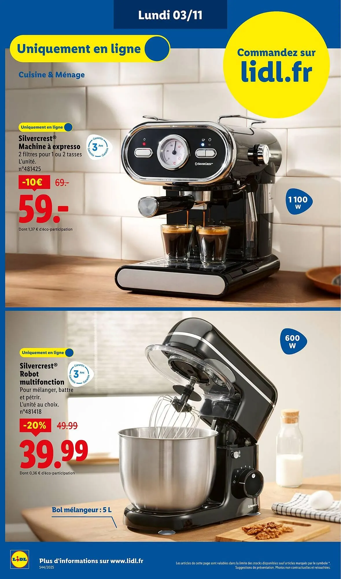 Catalogue Lidl du 3 novembre au 6 novembre 2025 - Catalogue page 6