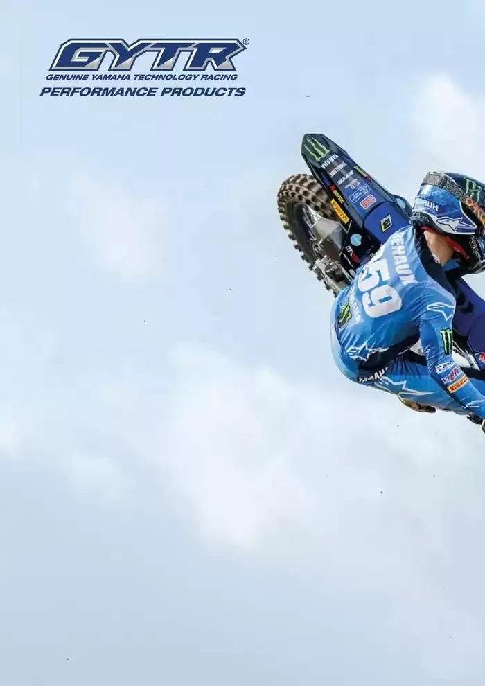 Catalogue Yamaha Motos - Accessoires GYTR Off Road du 23 septembre au 30 avril 2025 - Catalogue page 42