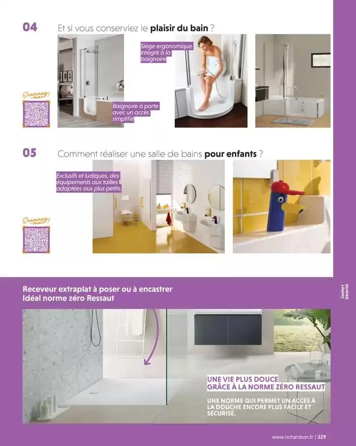 SALLE DE DE BAINS ET CARRELAGE 2025 du 11 avril au 31 décembre 2025 - Catalogue page 331