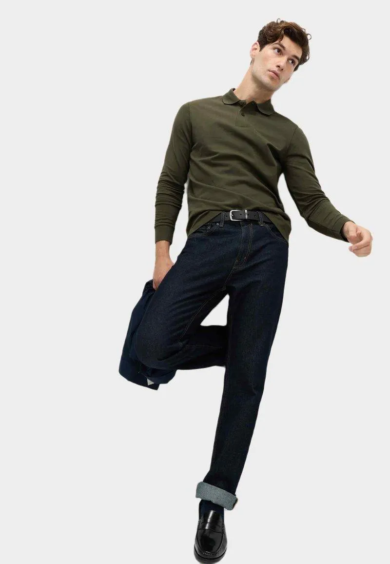 POLO SHIRT - Polo - dark khaki