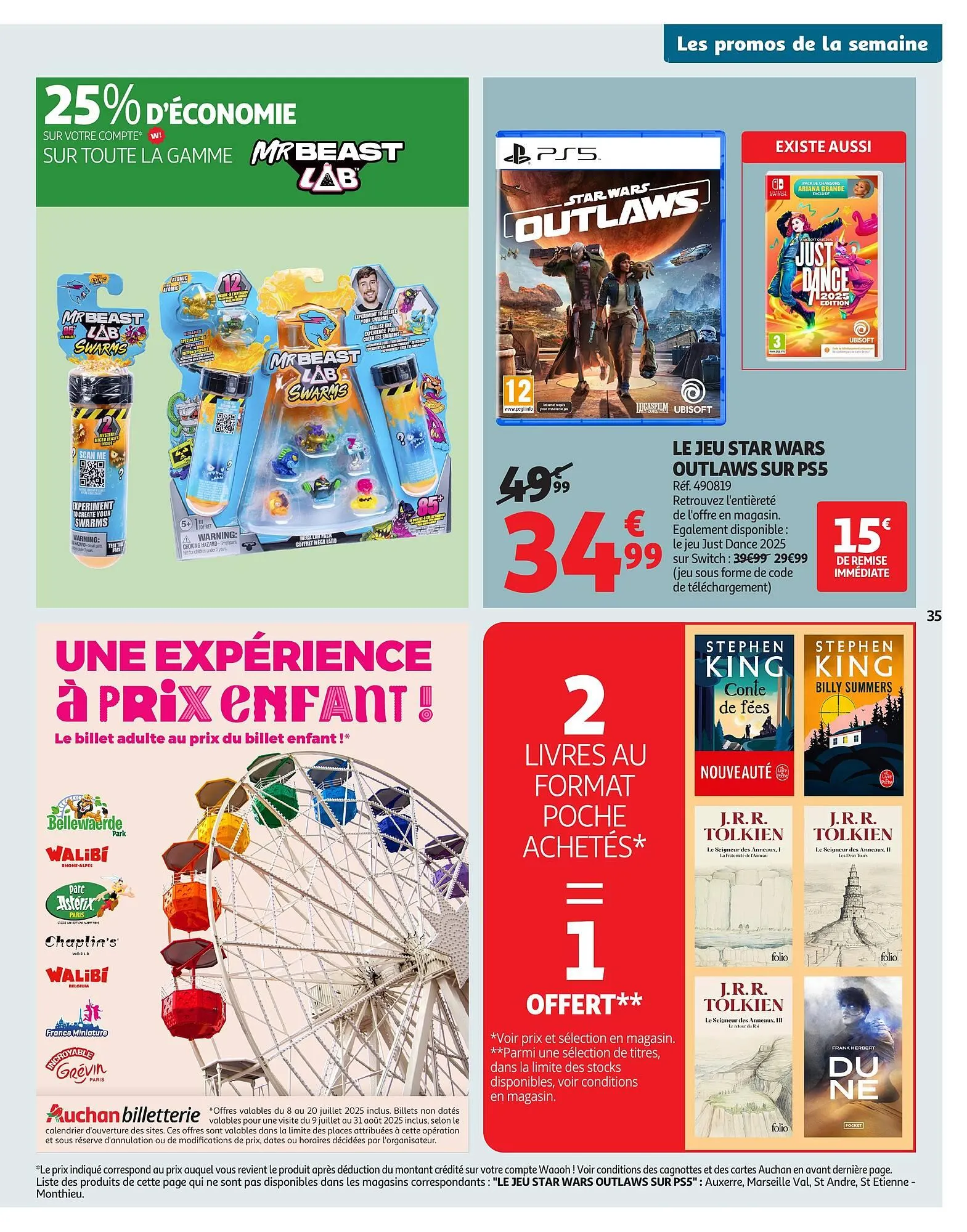 Catalogue Auchan du 8 juillet au 20 juillet 2025 - Catalogue page 35