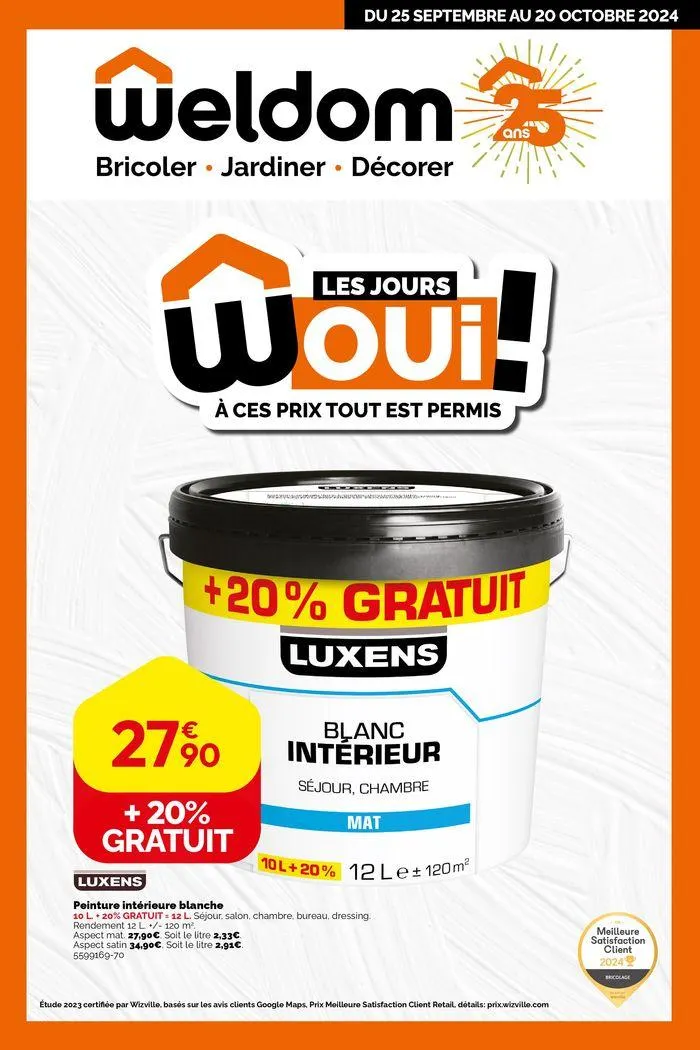 Les jours Woui ! À ces prix tout est permis - 1