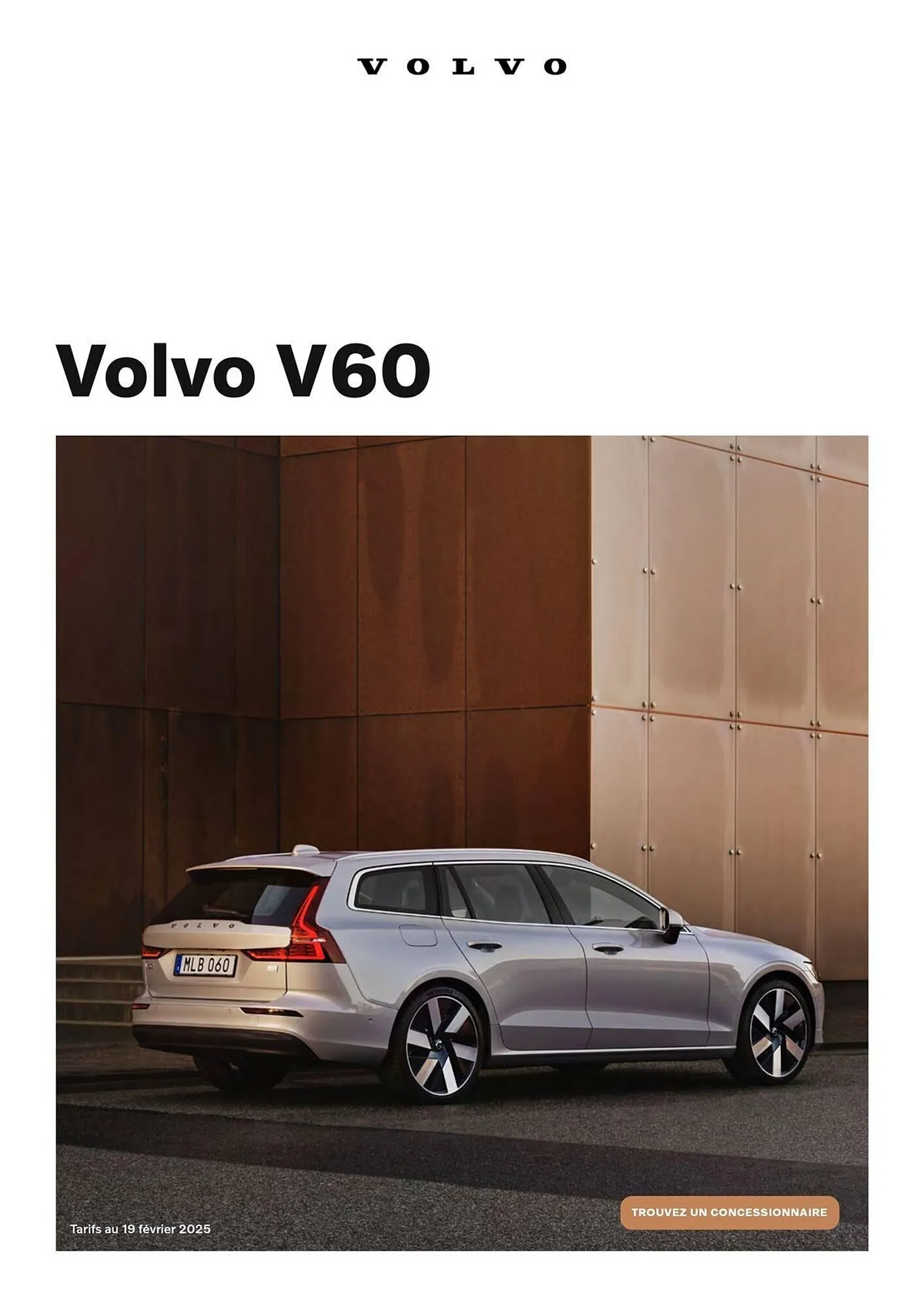 Catalogue VOLVO du 7 janvier au 31 janvier 2027 - Catalogue page 1